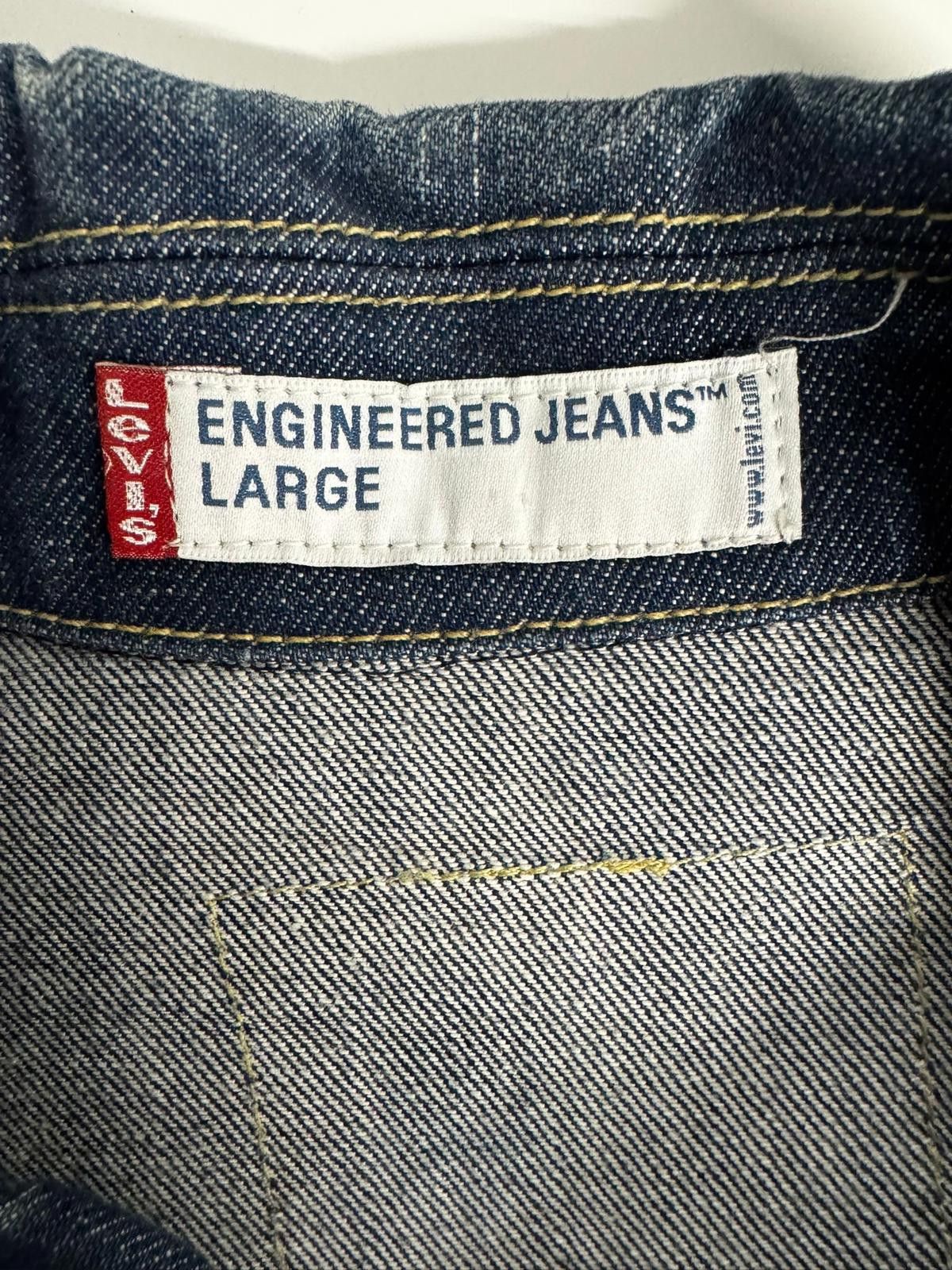Levi's Levi's Engineered Jeans Jacket - Large Denim Casual Wear Size US L / EU 52-54 / 3 - 4 Thumbnail