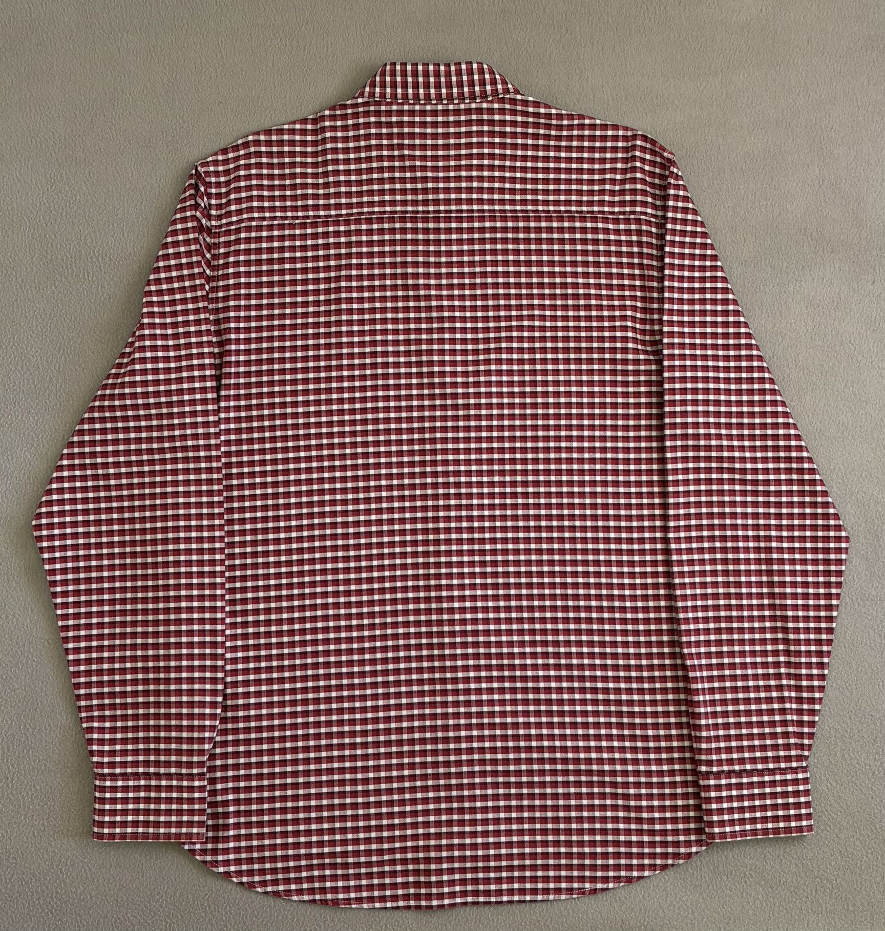 Carhartt Wip Carhartt WIP shirt red check medium Size US M / EU 48-50 / 2 - 9 Thumbnail