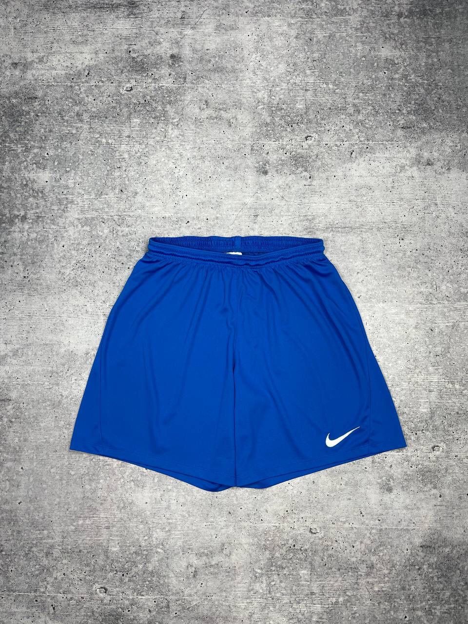 Nike × Vintage Vintage Nike 90’s Y2K Style Drill Blue Soccer Casual Shorts Size US 36 / EU 52 - 1 Thumbnail