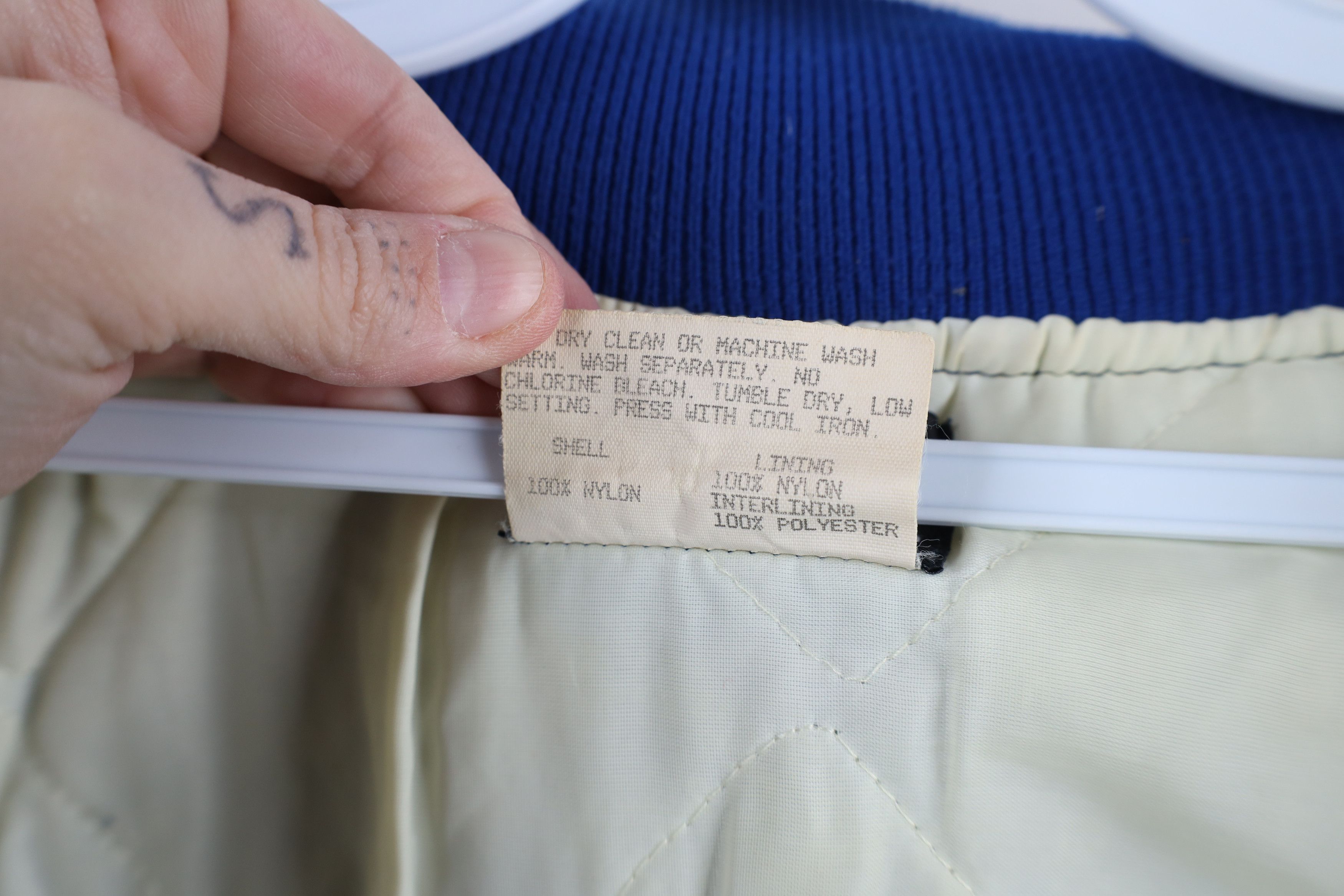 Vintage Vintage 80s Butwin Ruth Baseball Satin Bomber Jacket USA Size US XL / EU 56 / 4 - 11 Thumbnail