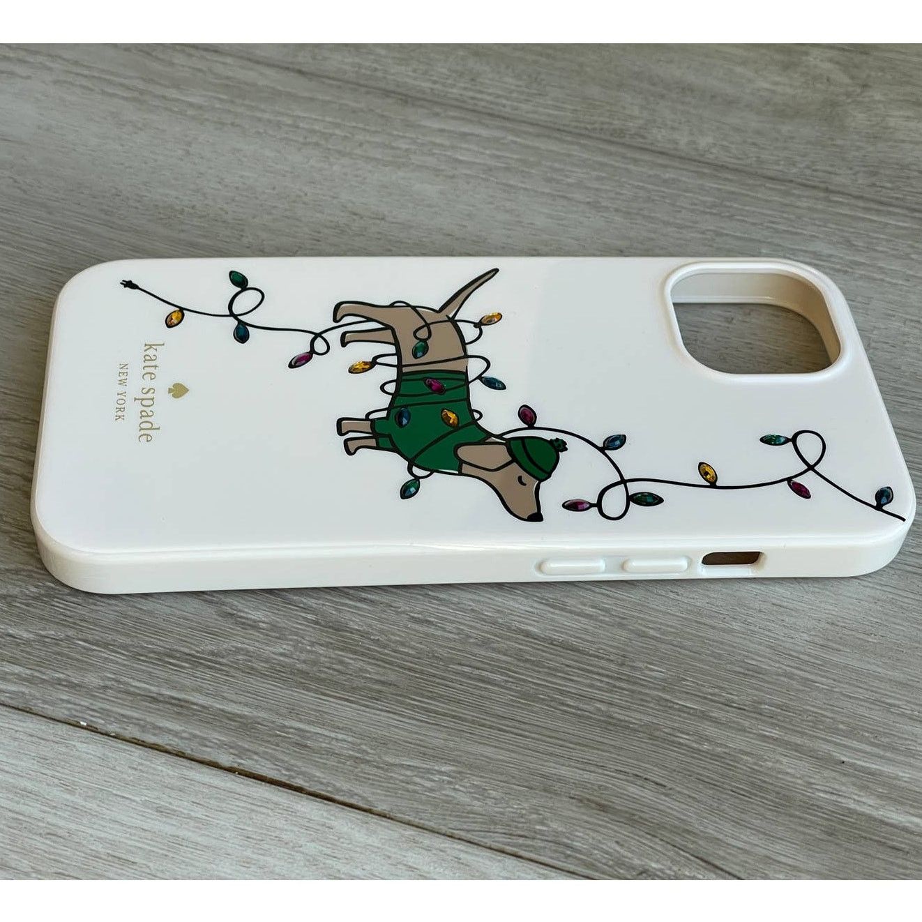 Kate Spade Kate Spade Dog Holiday Lights iPhone 13 PRO iPhone case Size ONE SIZE - 4 Thumbnail