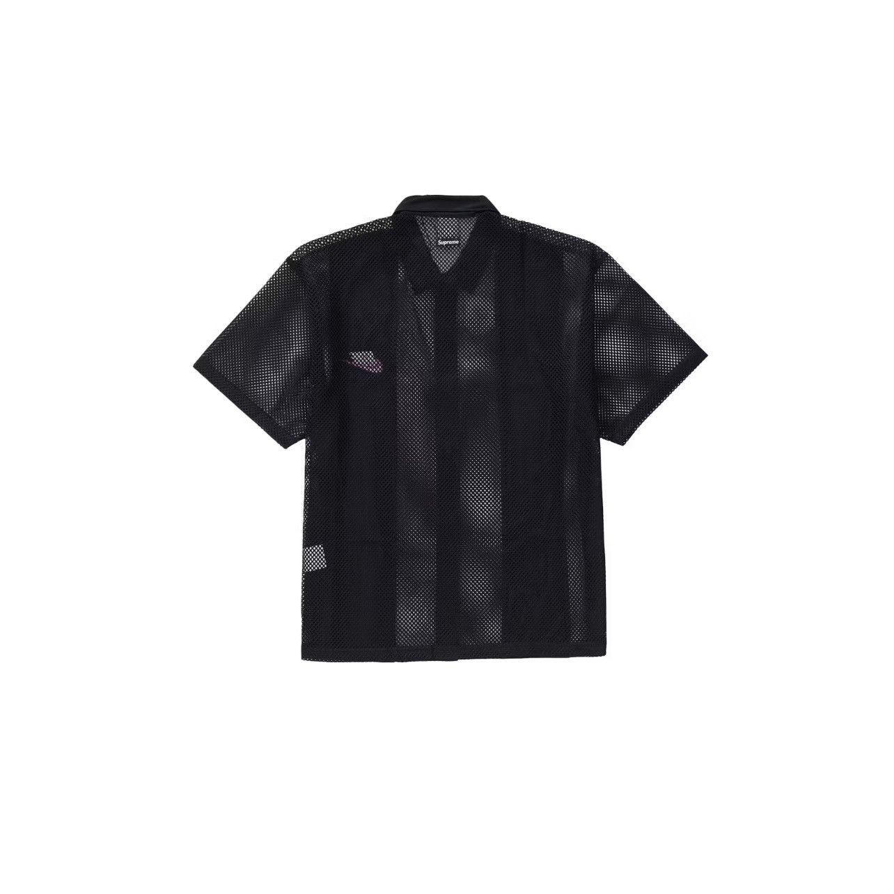 Nike × Supreme Supreme Nike Mesh S/S Shirt Black Size: Medium Size US M / EU 48-50 / 2 - 2 Thumbnail