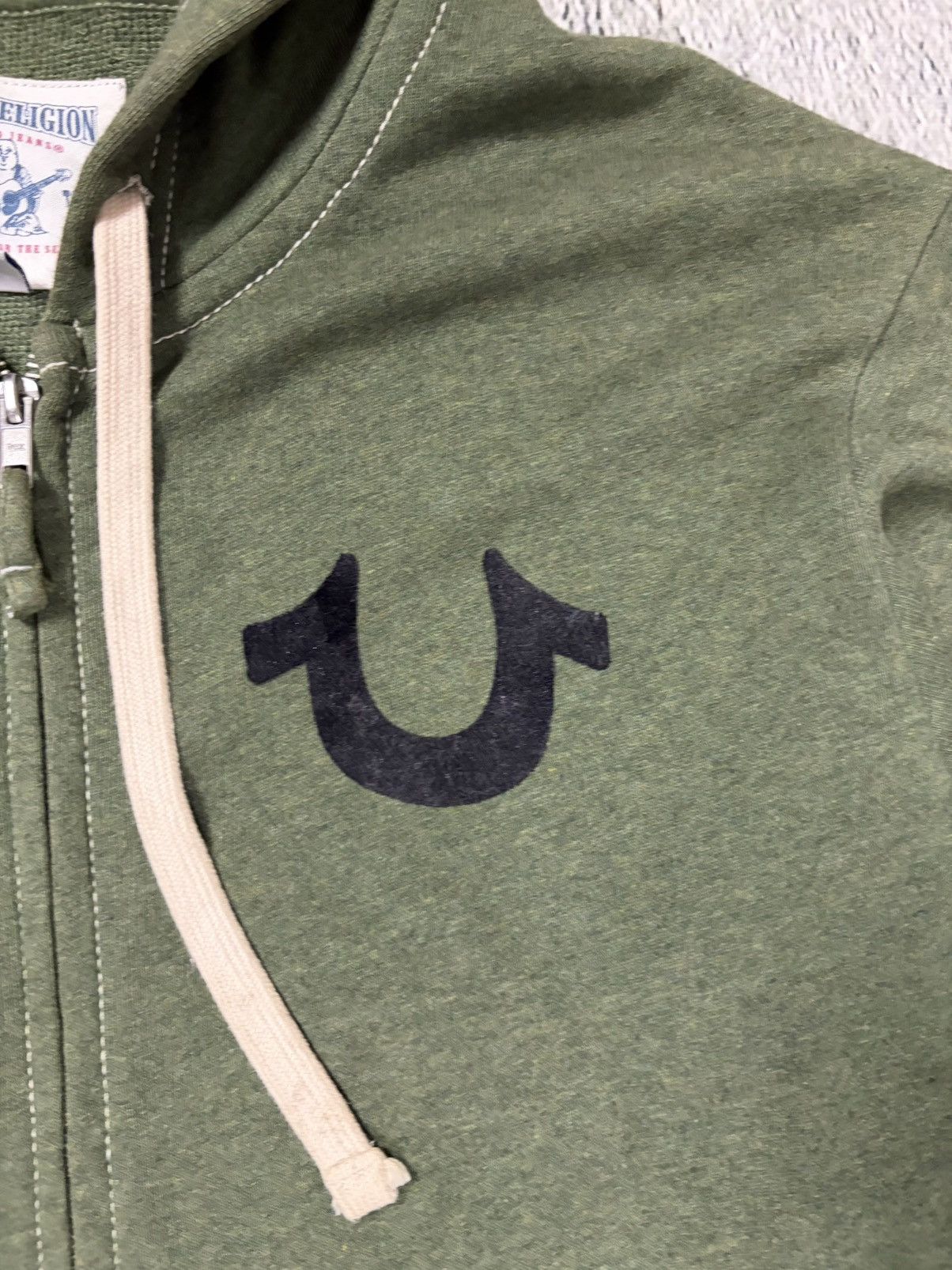 True Religion True Religion zip hoodie big logo vintage green Y2K Size US S / EU 44-46 / 1 - 2 Thumbnail