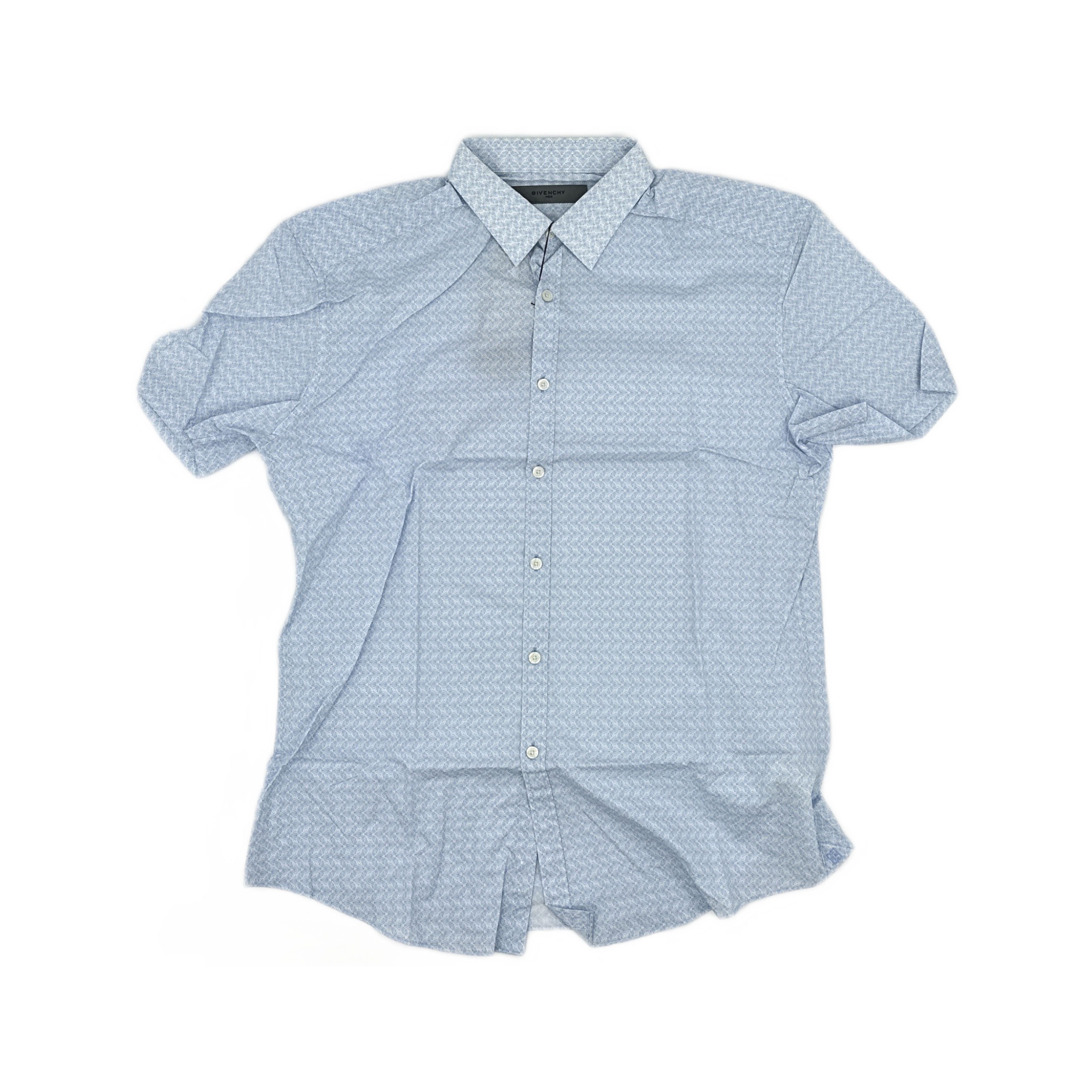 Givenchy Givenchy Geometric Print Short Sleeve Shirt L Size US L / EU 52-54 / 3 - 1 Thumbnail