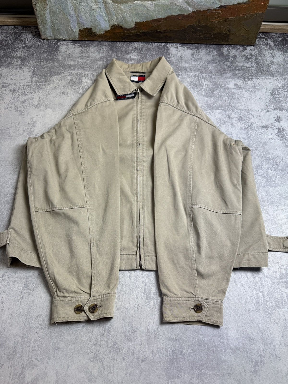 Japanese Brand Tommy Hilfiger Hong Kong Vintage Y2K Classic 90s Jacket Size US M / EU 48-50 / 2 - 11 Thumbnail