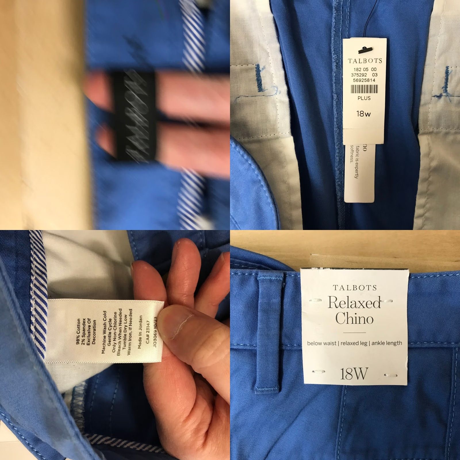 Talbots VINTAGE? No. Size 40" / US 18 - 8 Thumbnail