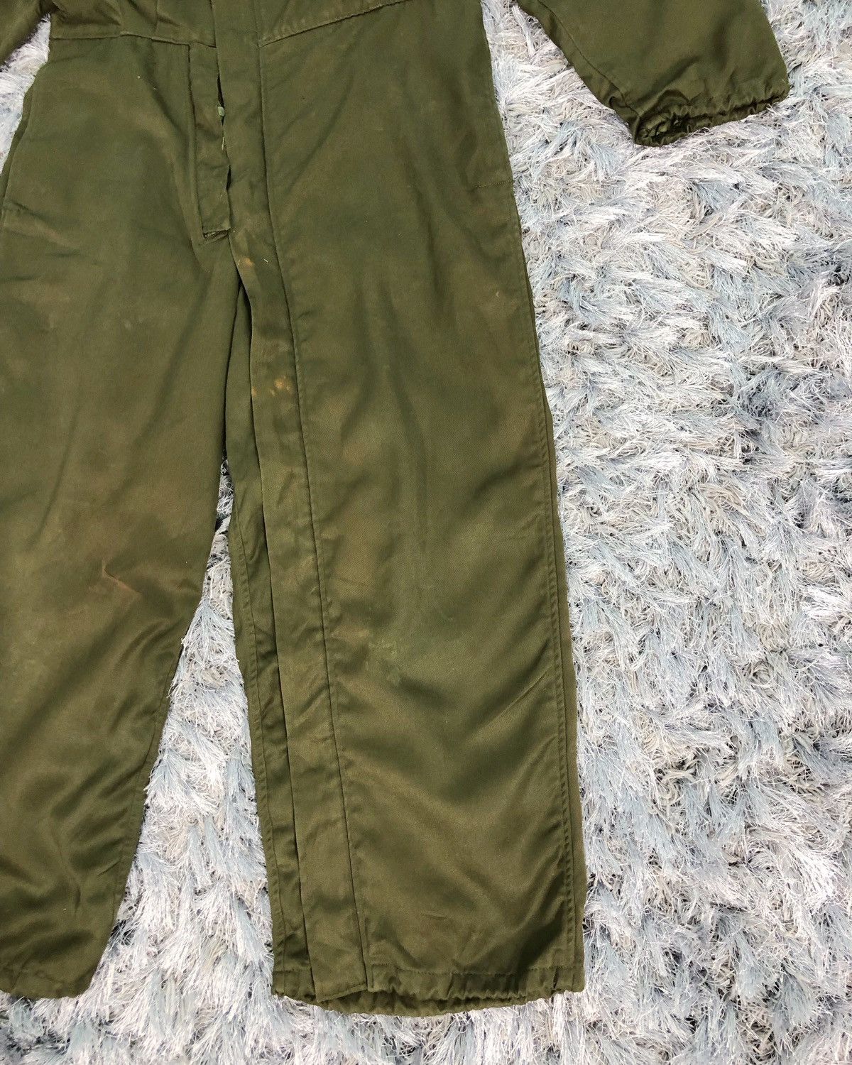 Vintage Rare Vintage Military Pilots Coveralls Jumpsuit Size US 39 - 7 Thumbnail