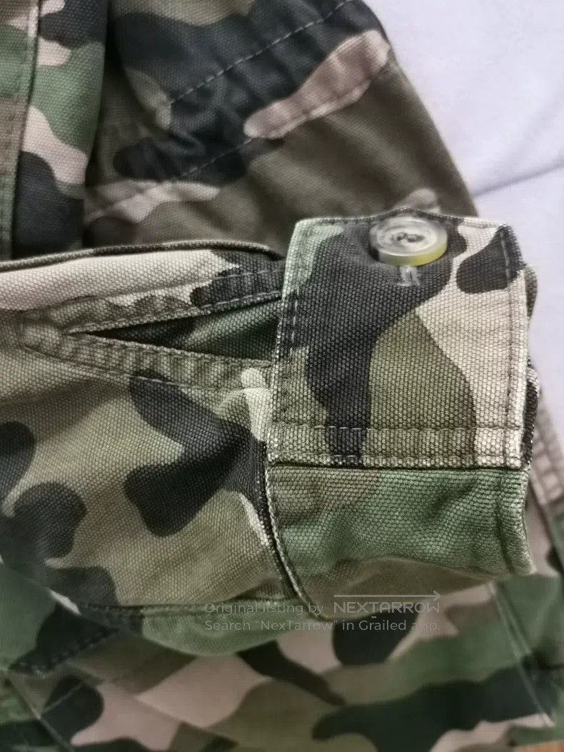 Valentino Valentino Camouflage canvas jacket Size US L / EU 52-54 / 3 - 5 Thumbnail