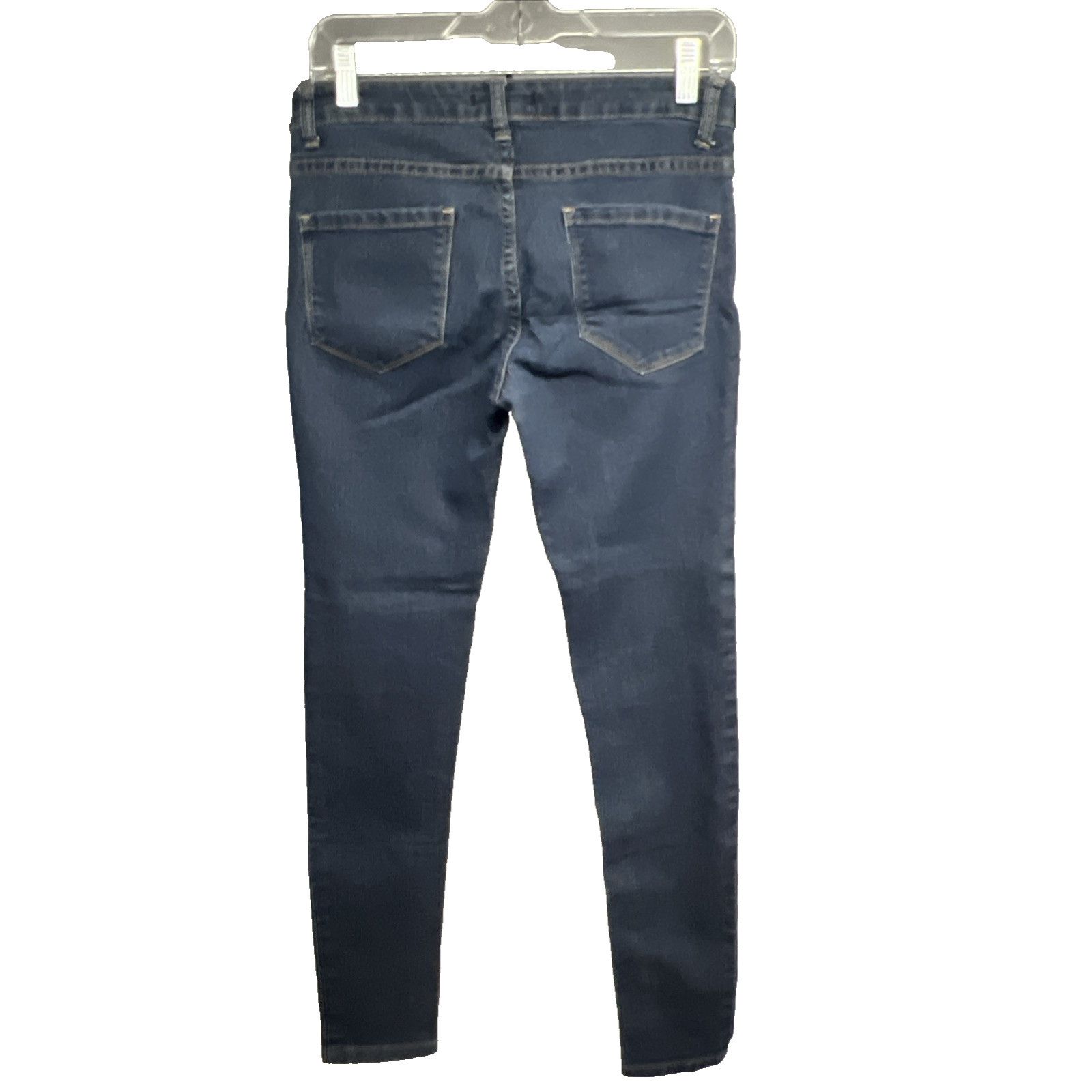 Forever 21 Forever 21 Distressed Denim Skinny Jeans Jegging 26x28 Size 26" / US 2 / IT 38 - 2 Thumbnail