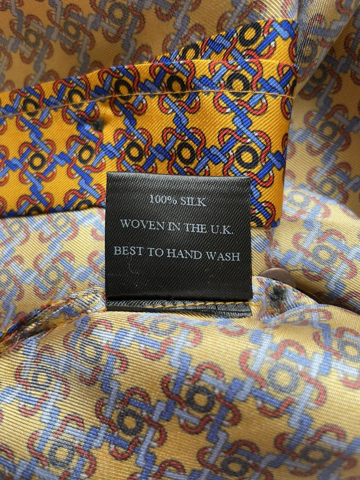 S.S.Daley AW21 Geometric print silk pyjama shirt Size US S / EU 44-46 / 1 - 8 Thumbnail