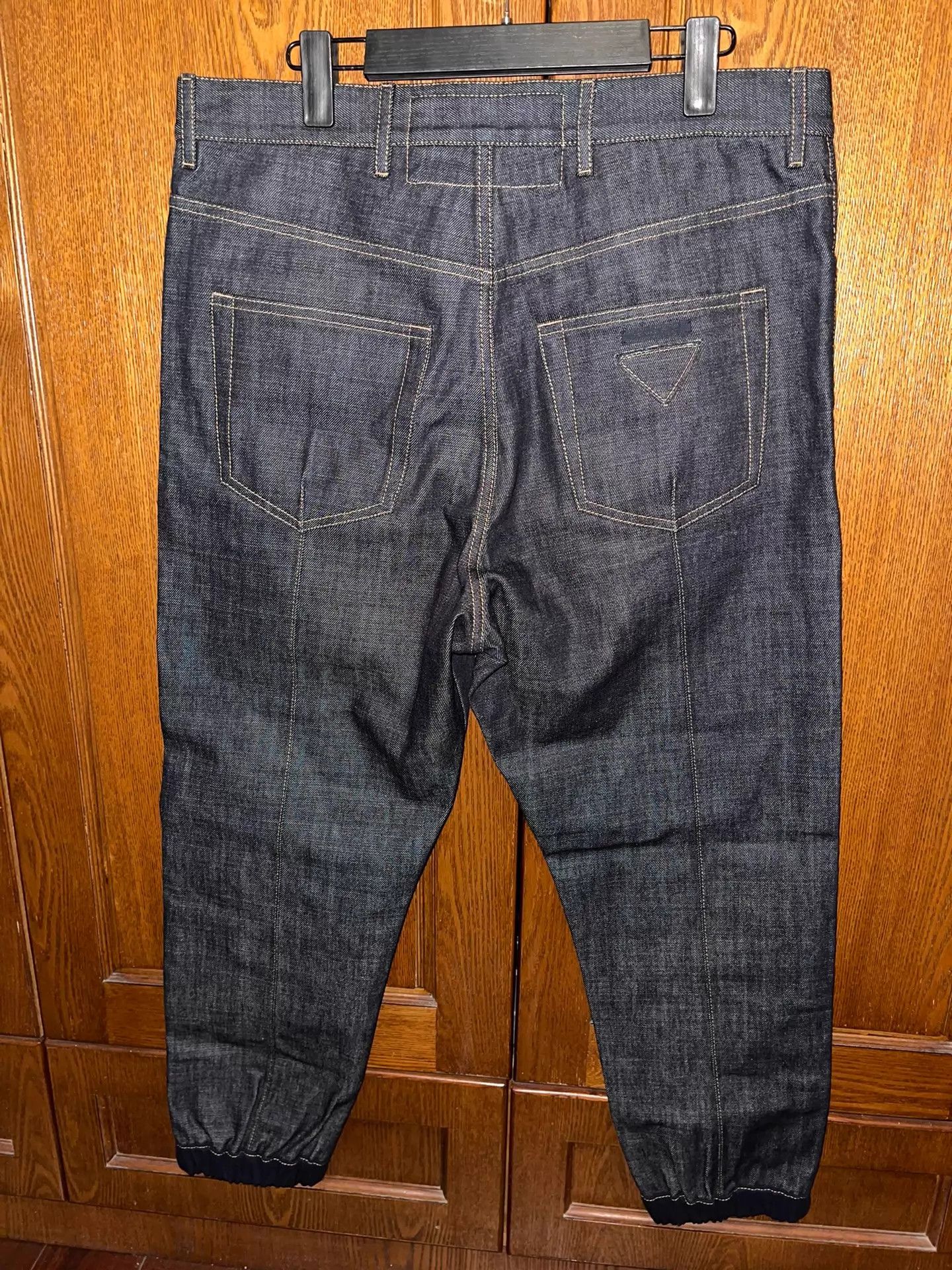 Prada Prada Raw Loose Fit Denim Jeans 32 Size US 32 / EU 48 - 2 Thumbnail