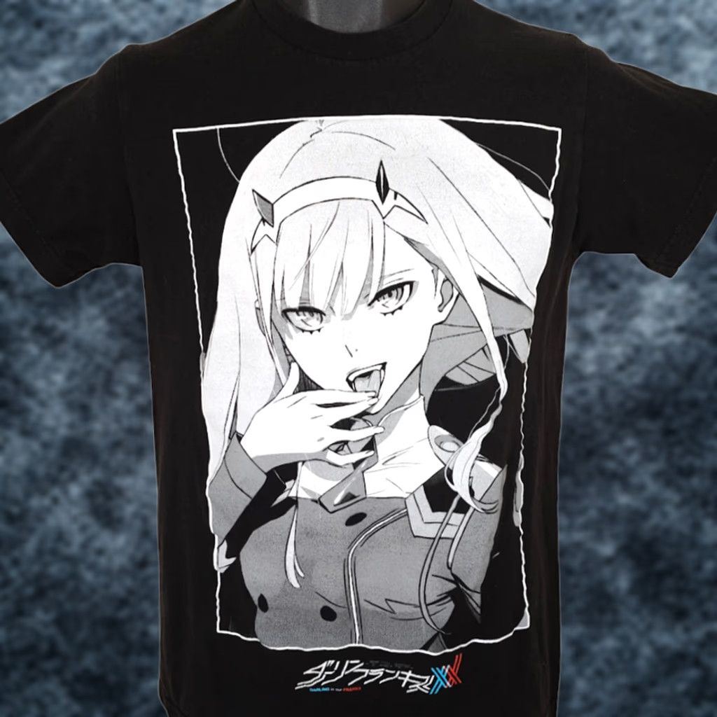 Vintage Darling In The Franxx T Shirt Mens Size Small Black Sci Fi Mecha Anime Size US S / EU 44-46 / 1 - 1 Thumbnail