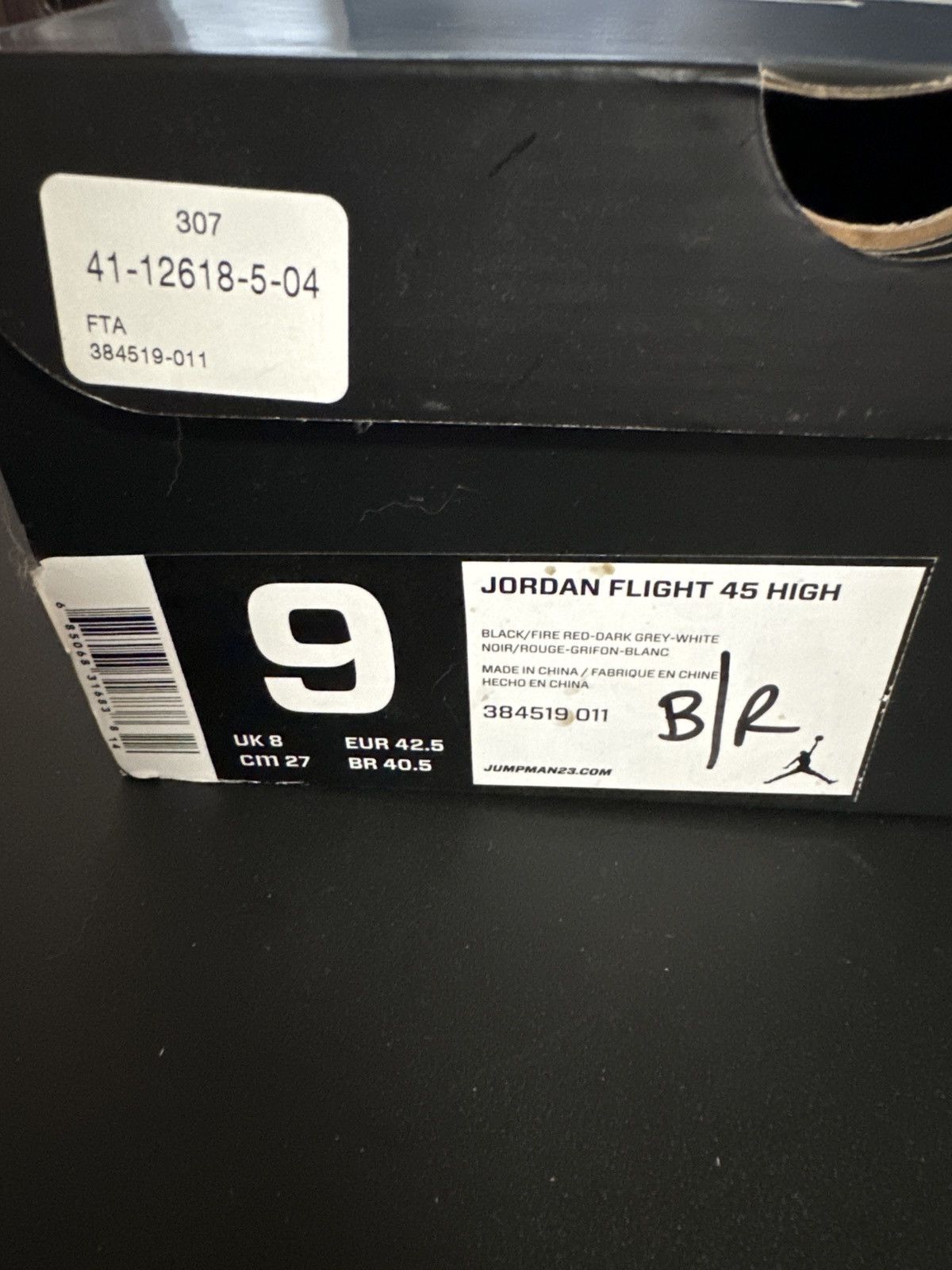 Jordan Brand Jordan Flight 45 High Size US 9 / EU 42 - 8 Thumbnail