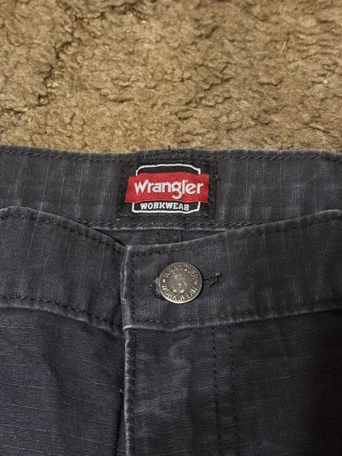 Wrangler Wrangler Workwear Cargo Carpenter Shorts Navy Blue Mens 38 Size US 38 / EU 54 - 5 Thumbnail