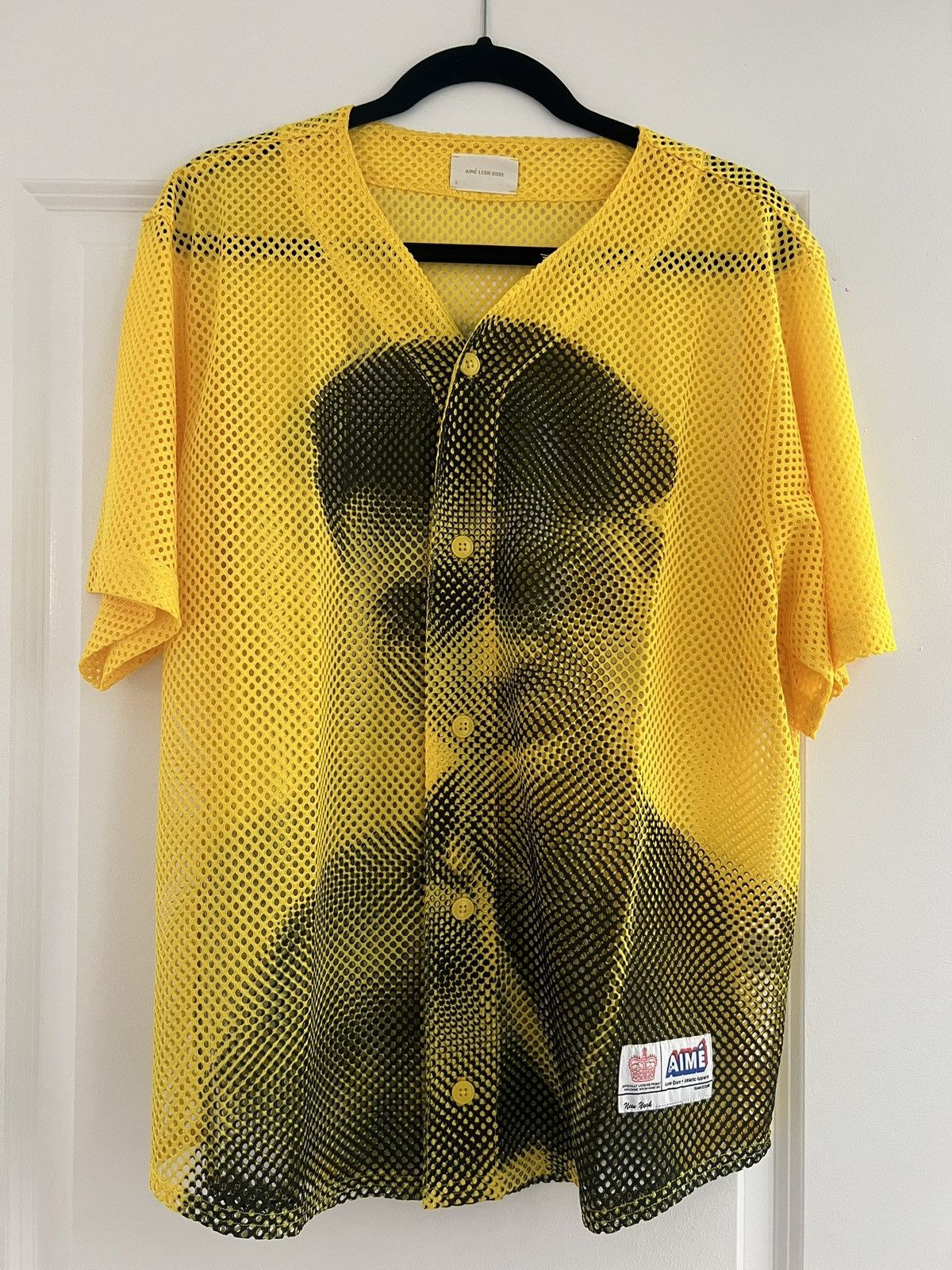 Aime Leon Dore League Shirt White Men's - SS21 - US