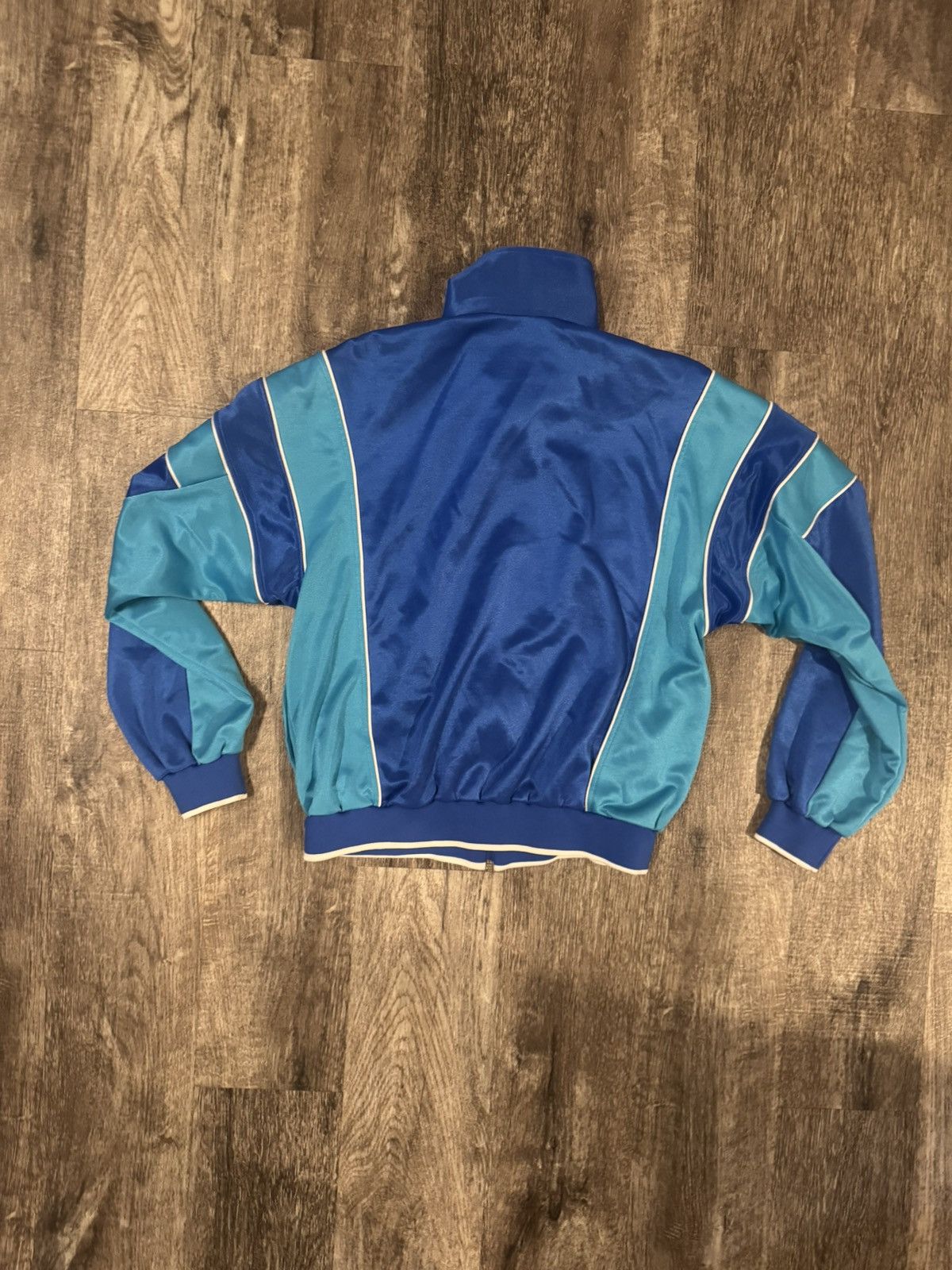Nike Vintage 90s Nike Track Jacket Cut tag Size Large Size US L / EU 52-54 / 3 - 2 Thumbnail