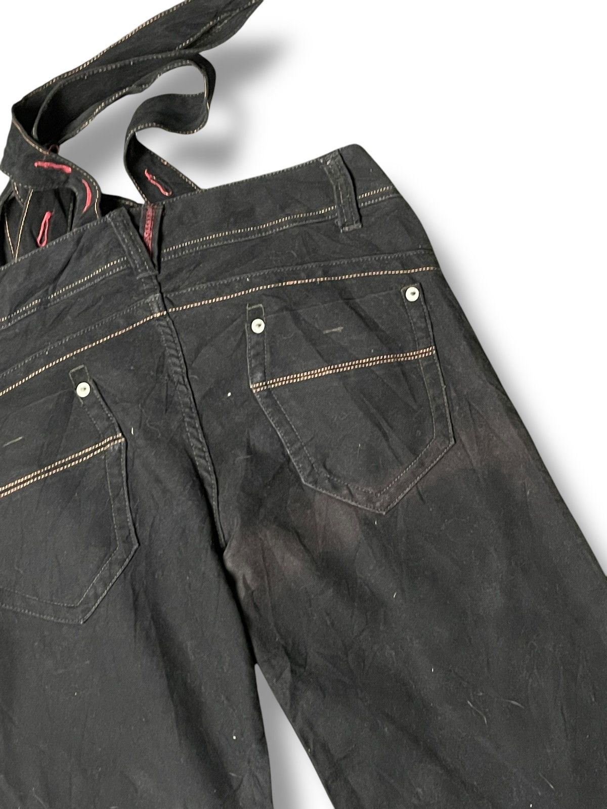 Japanese Brand × Seditionaries × Vintage Vintage AVICE Gothic Flare Jeans Bondage (78) Size US 32 / EU 48 - 11 Thumbnail