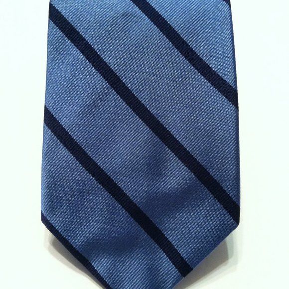 Brooks Brothers BROOKS BROTHERS MEN'S NEW BLUE 100%SILK TIE WIDTH: 3 1/4" Size ONE SIZE - 2 Thumbnail
