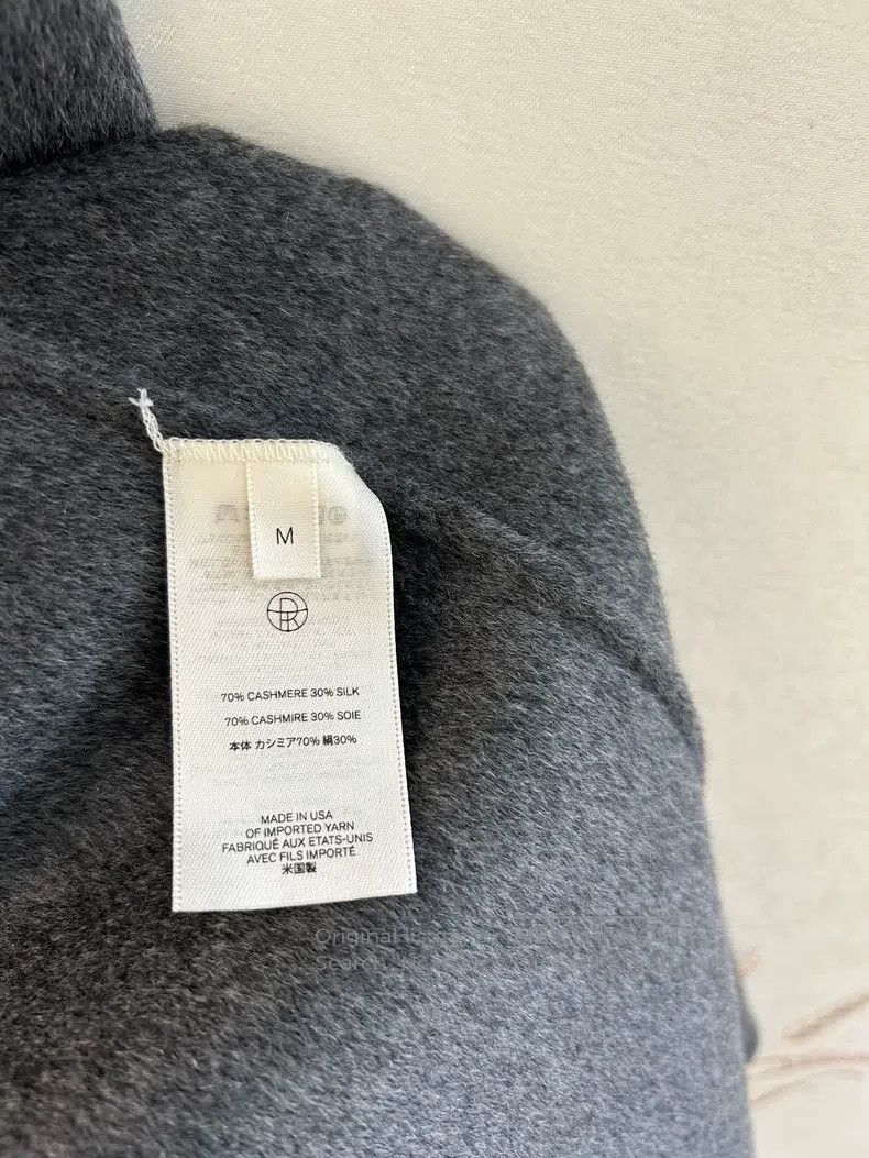 The Row The Row High-end deep gray double-faced cashmere one-butto Size M / US 6-8 / IT 42-44 - 7 Thumbnail