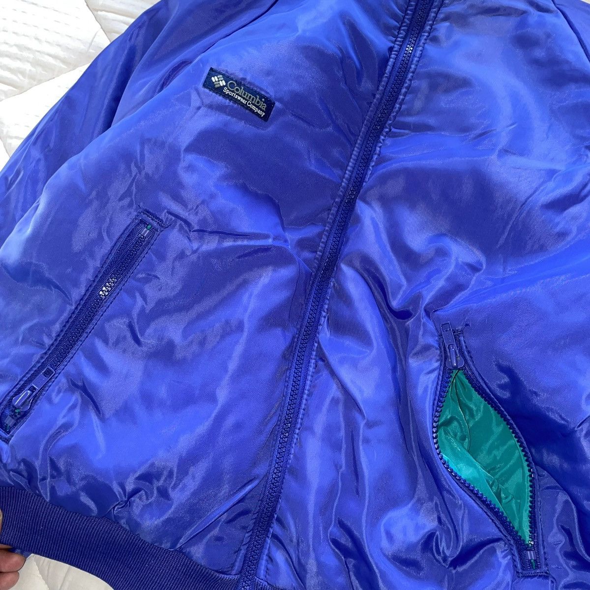 Columbia Columbia Reversible Bomber Jacket Size XL / US 12-14 / IT 48-50 - 5 Thumbnail