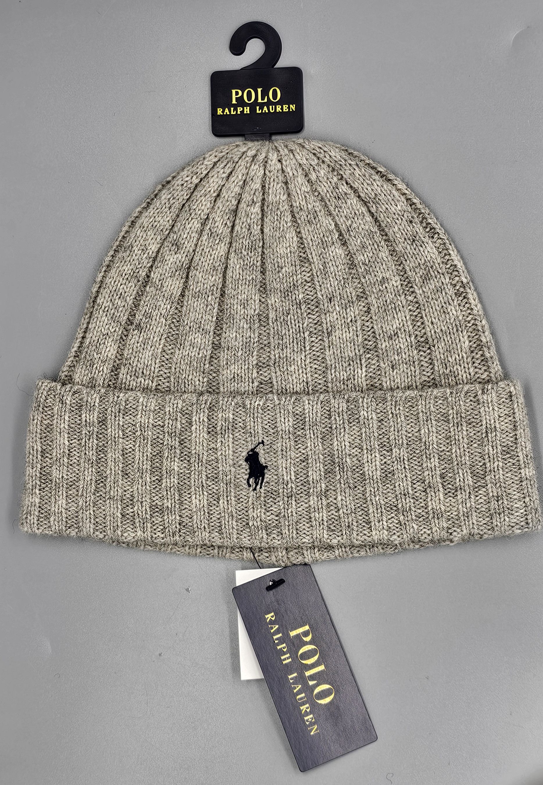 Polo Ralph Lauren 4 Polo Ralph Lauren Wool Blend Cuffed Beanie Hats Authentic Size ONE SIZE - 9 Thumbnail