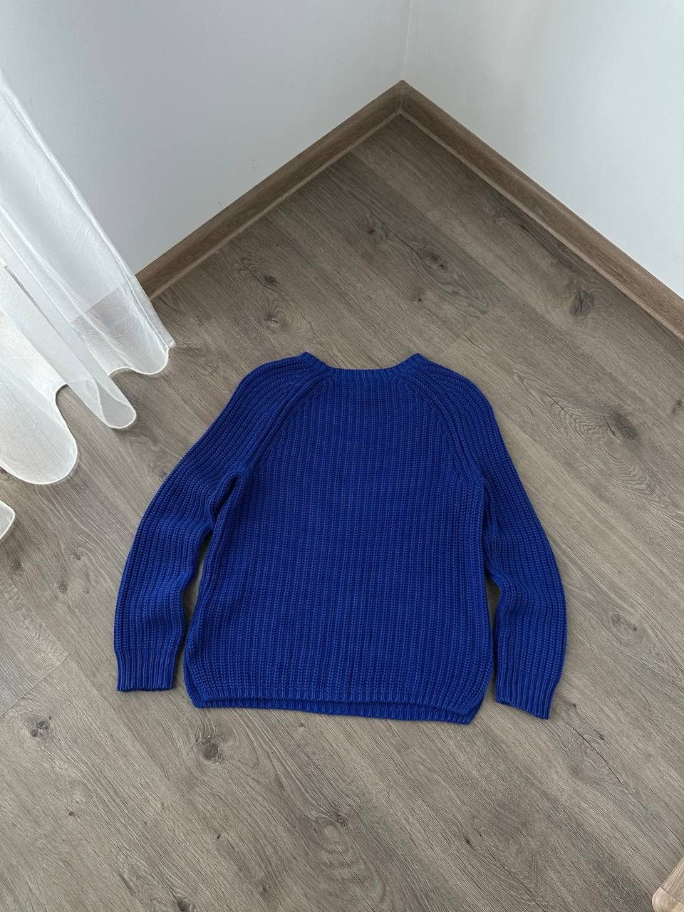 Polo Ralph Lauren × Vintage Vintage Polo Ralph Lauren Blue Ribbed Knit Sweater Size XS / US 0-2 / IT 36-38 - 13 Thumbnail