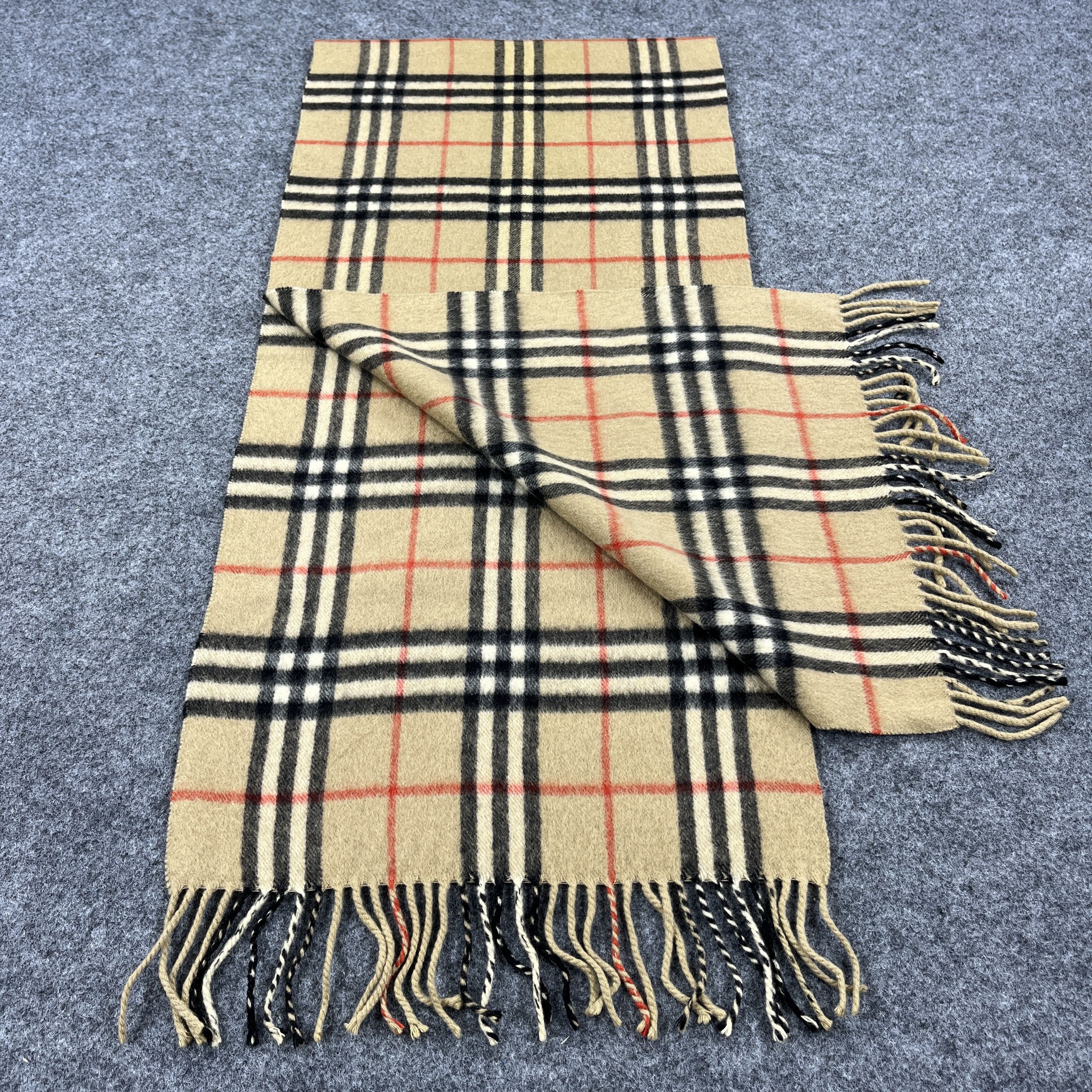 Burberry × Vintage Vintage Burberry Scarf / Muffler / Neckwear K059 Size ONE SIZE - 4 Thumbnail