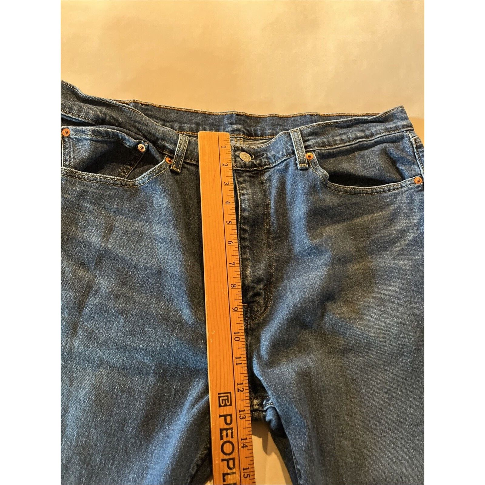 Levi's Levi’s 505 Jeans Men’s 38x31 Straight Leg Denim Cotton Blue Size US 38 / EU 54 - 10 Thumbnail