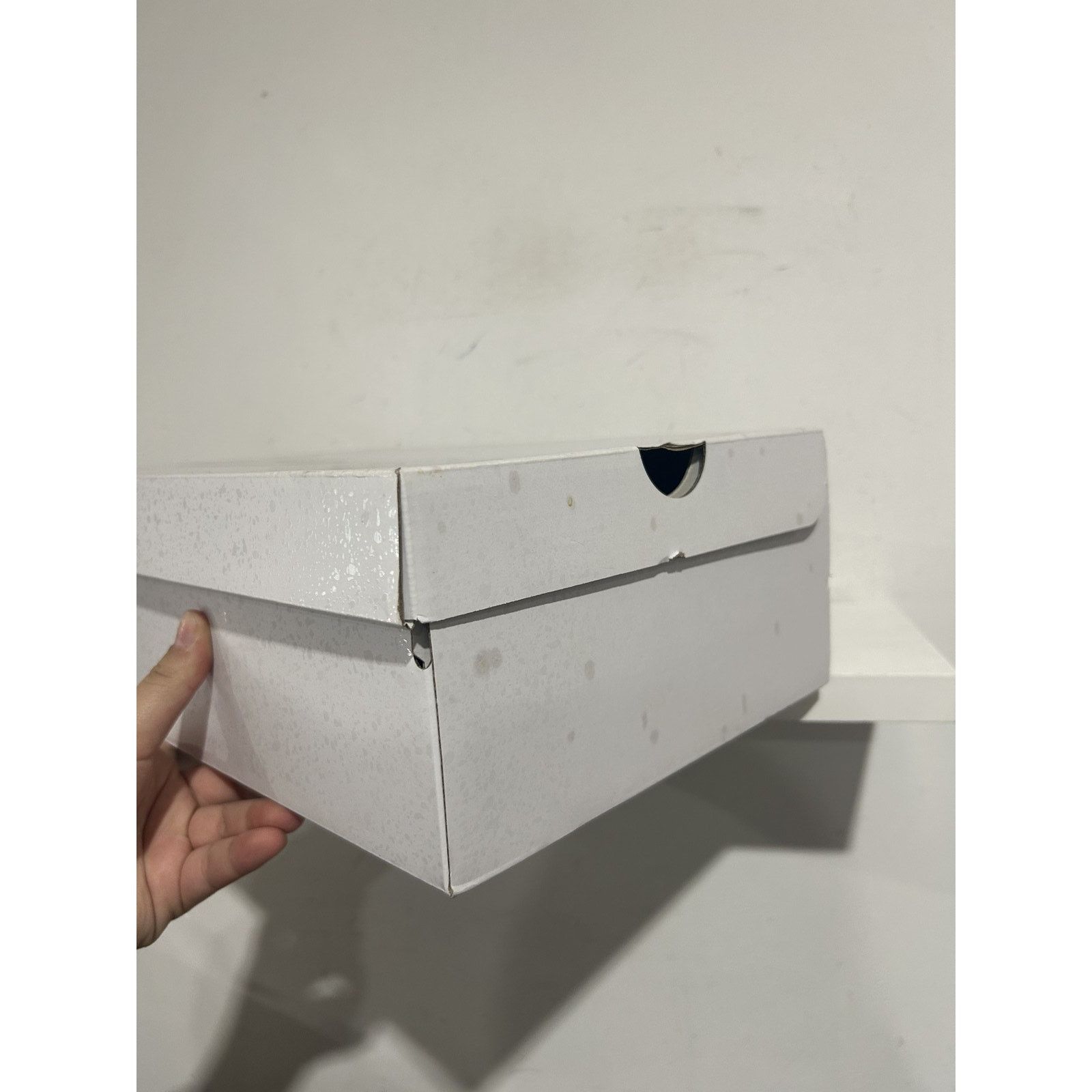 Nike JORDN 4 RETRO WHITE THUNDER SIZE 8.5 PREOWNED Size US 8.5 / EU 41-42 - 6 Thumbnail