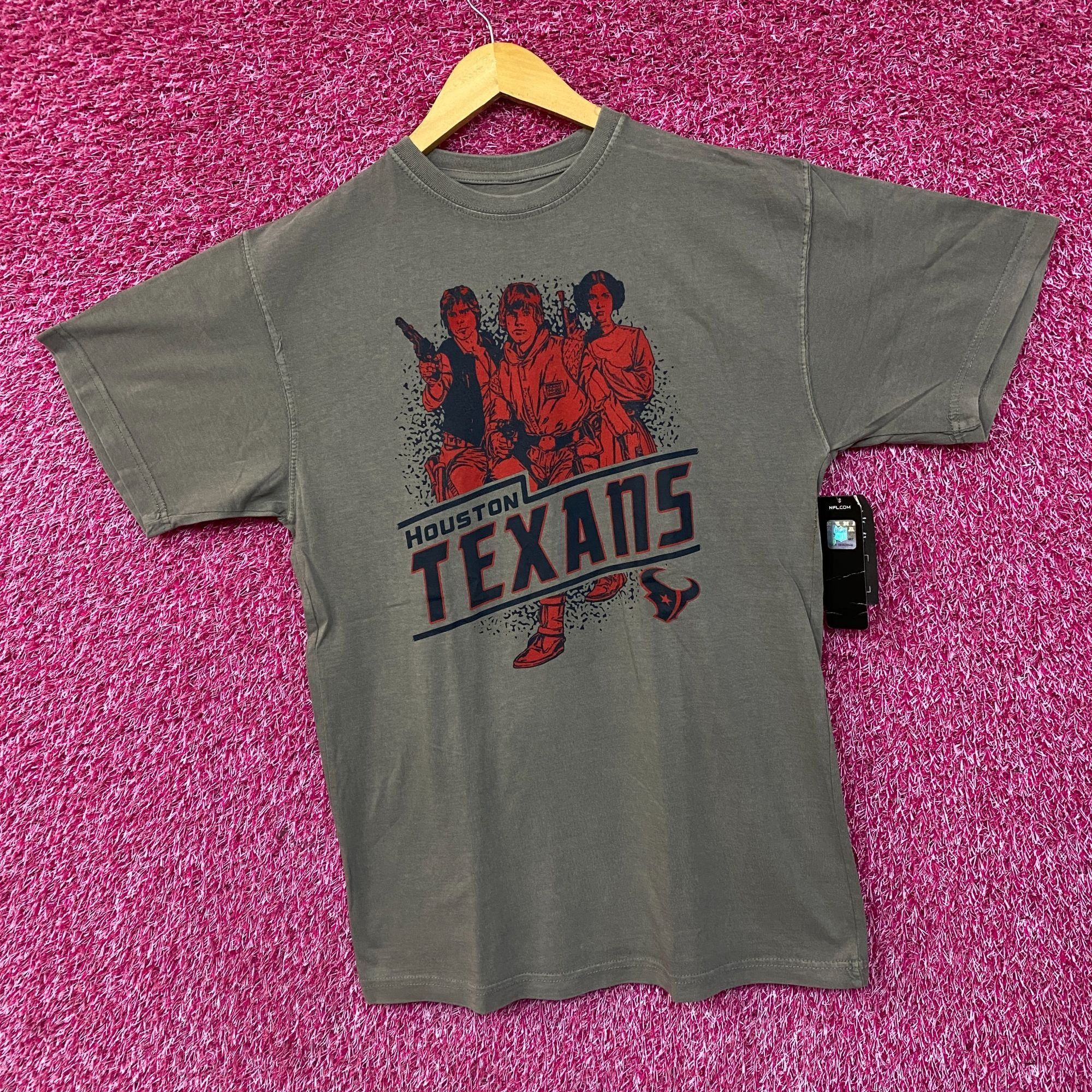 Star Wars Heathered Gray Houston Texans Rebels Star Wars T-Shirt Size US M / EU 48-50 / 2 - 3 Thumbnail
