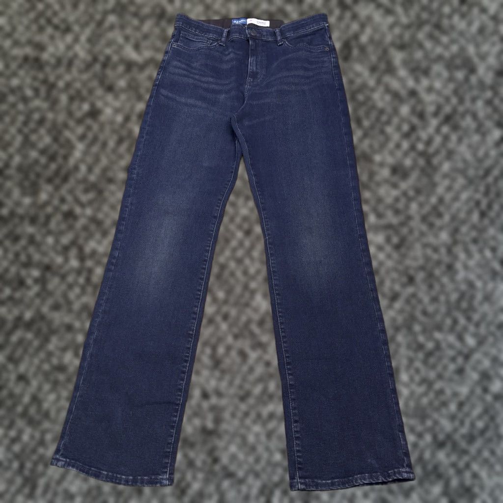 Old Navy Old Navy Jeans Womens 18 Straight Built In Tough 360 Stretch New Size 40" / US 18 - 1 Thumbnail