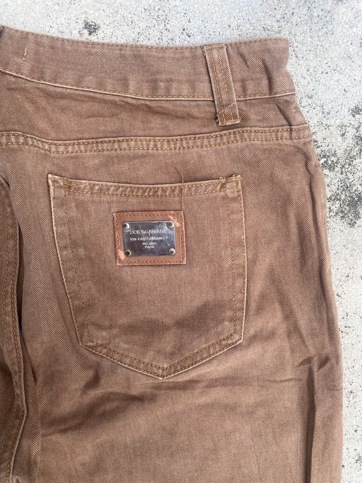 Designer × Dolce & Gabbana Dolce & Gabbana Straight Cut Denim Size US 34 / EU 50 - 16 Thumbnail