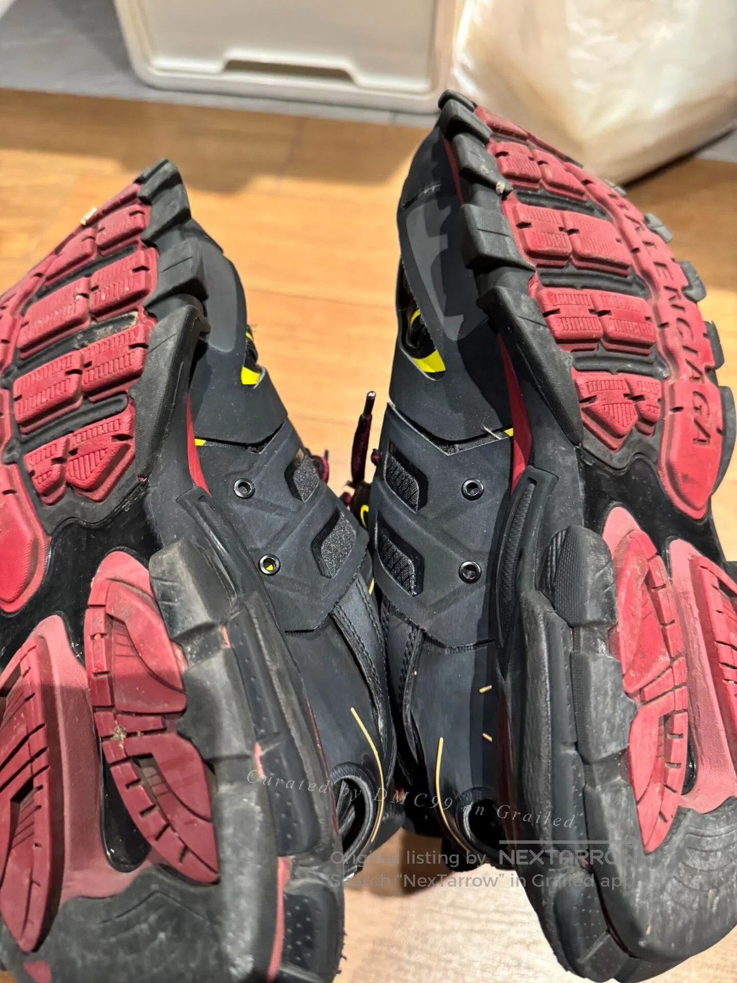 Balenciaga Balenciaga Track 1.0 Black Yellow. Size US 7 / EU 40 - 5 Thumbnail