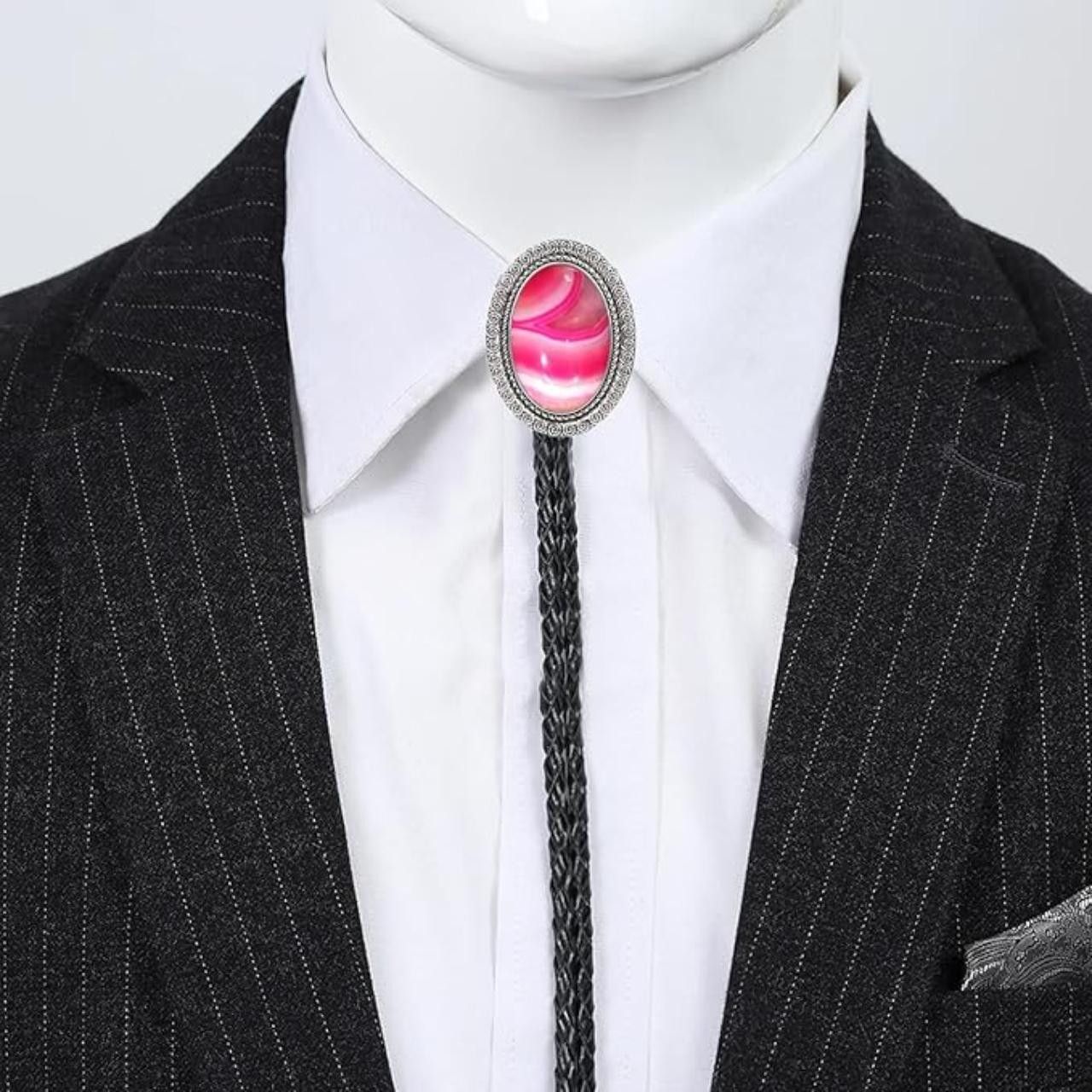 Other Western Cowboy Pink Bolo Tie Size ONE SIZE - 1 Thumbnail