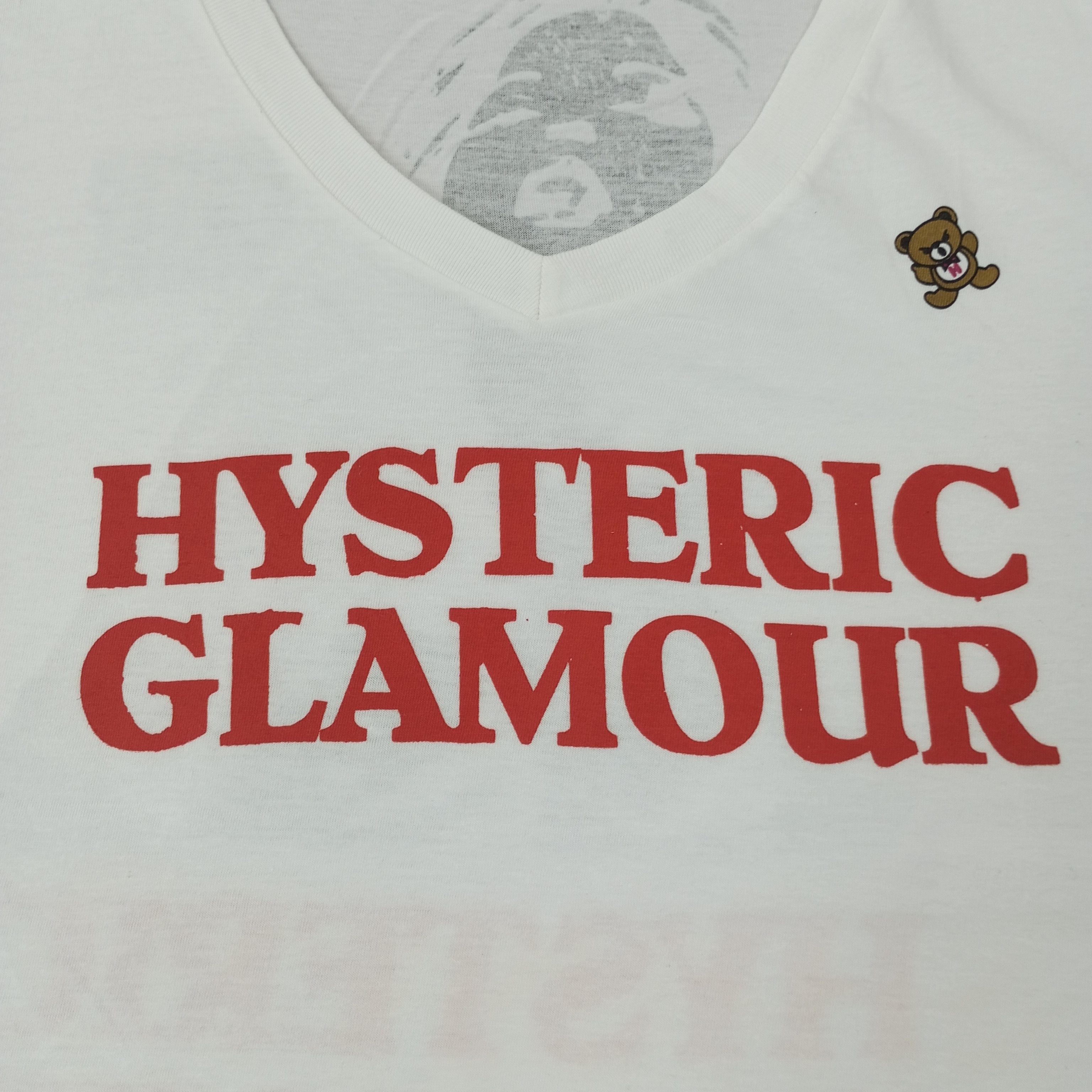 Hysteric Glamour × Japanese Brand × Vintage Hysteric Glamour Japanese Brand Custom Tshirt C219N49 Size S / US 4 / IT 40 - 4 Thumbnail