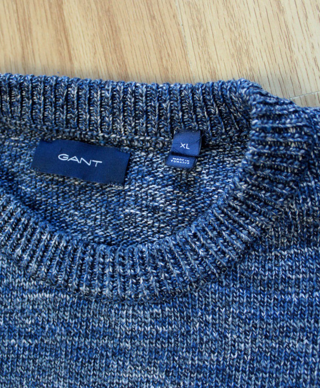 Gant 🔥 Gant Cotton Blue Logo Sweater Pullover Sweatshirt Mens Size US XL / EU 56 / 4 - 3 Thumbnail