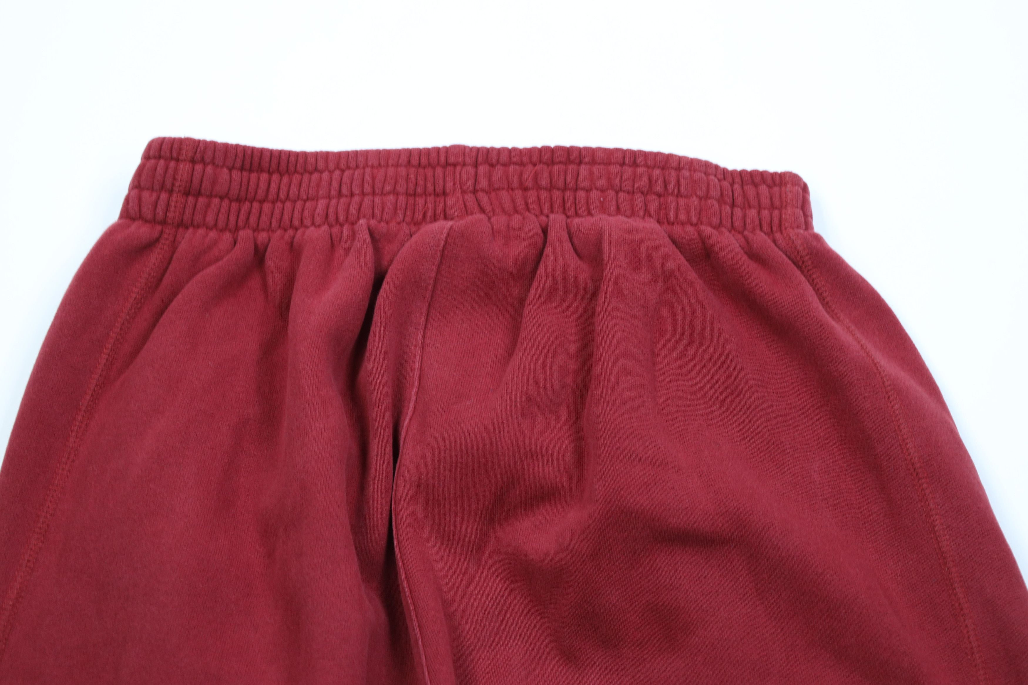 Starter Vintage 90s Y2K Starter Wide Leg Sweatpants Pants Red Size US 34 / EU 50 - 12 Thumbnail