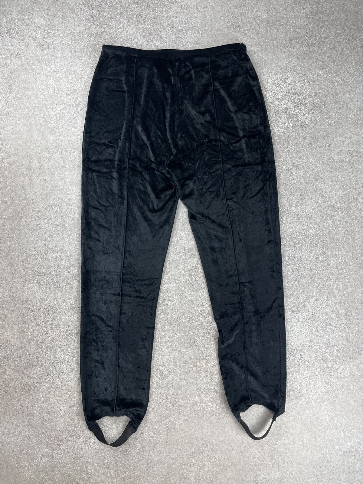 Sonia Rykiel Sonia Rykiel High-waisted Velvet Stirrup Pants Size 34" / US 12 / IT 48 - 10 Thumbnail