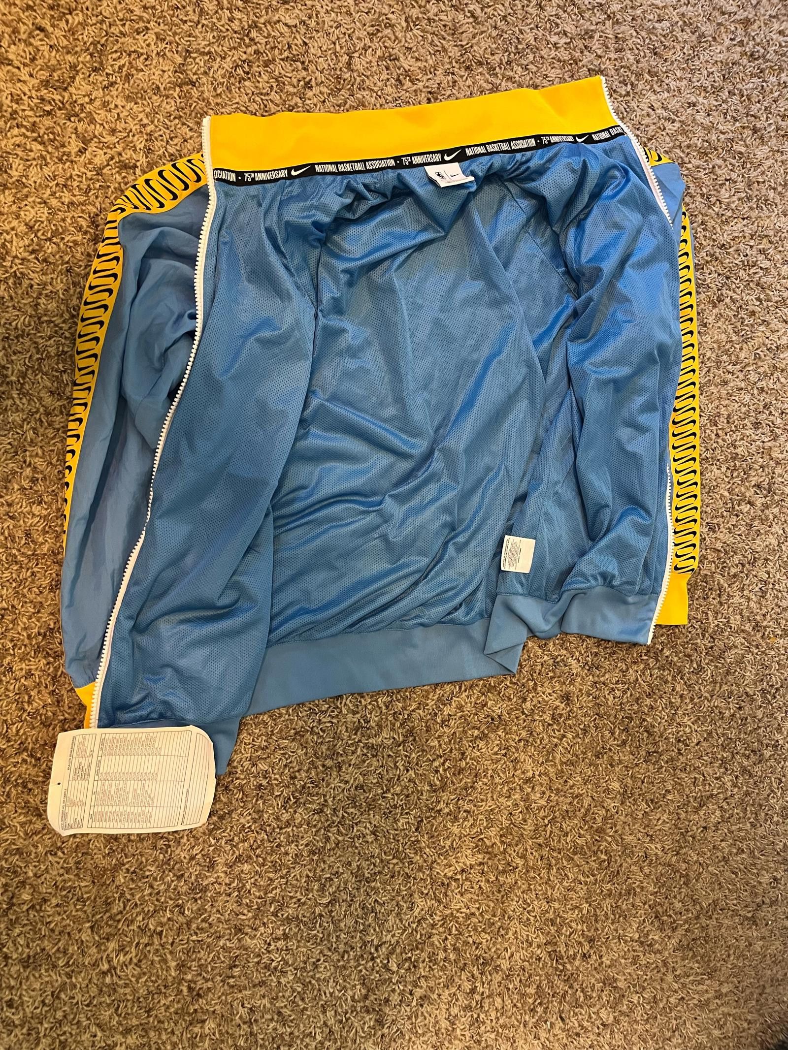 Nike Nike NBA Los Angeles Lakers Courtside Tracksuit Jacket Sample Size US M / EU 48-50 / 2 - 6 Thumbnail