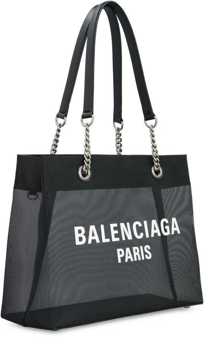 Balenciaga o1la1rc1a1024 Size: OS / Duty Free Tote Bag in Black Size ONE SIZE - 4 Thumbnail