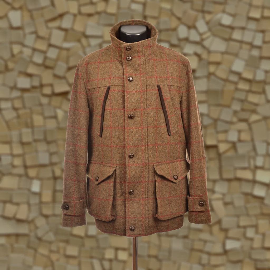 Burton Burton Jacket Mens L Wool Tweed Check Coat AW11-BH2 Size US L / EU 52-54 / 3 - 1 Thumbnail