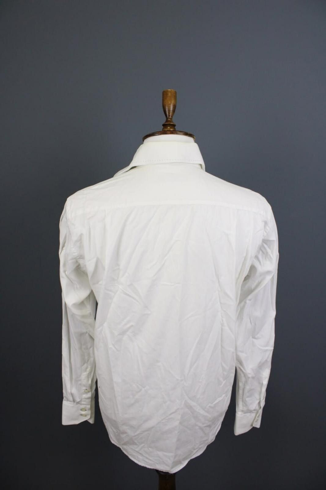 Katharine Hamnett London Katharine Hamnett London White Shirt Size 41 / 16 Size US M / EU 48-50 / 2 - 9 Thumbnail