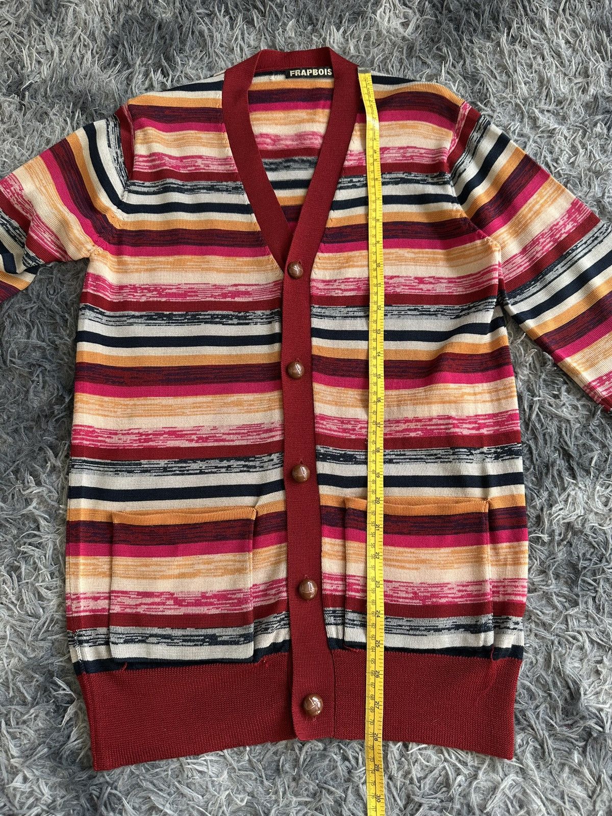 Frapbois 00's Frapbois multicolored cardigan Size US M / EU 48-50 / 2 - 11 Thumbnail