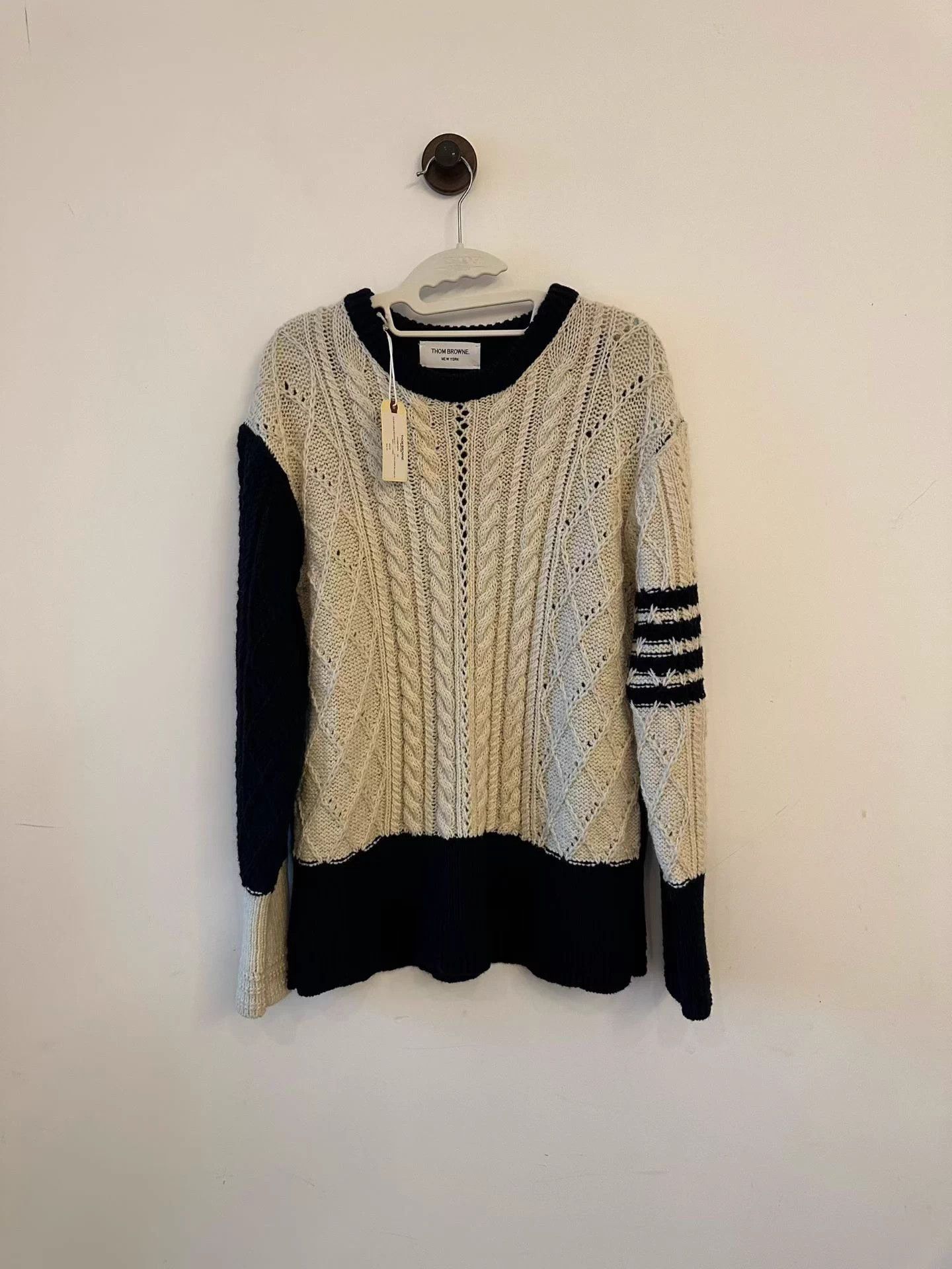 Thom Browne Thom Browne colorblocked sweater 44 New Size US S / EU 44-46 / 1 - 1 Thumbnail