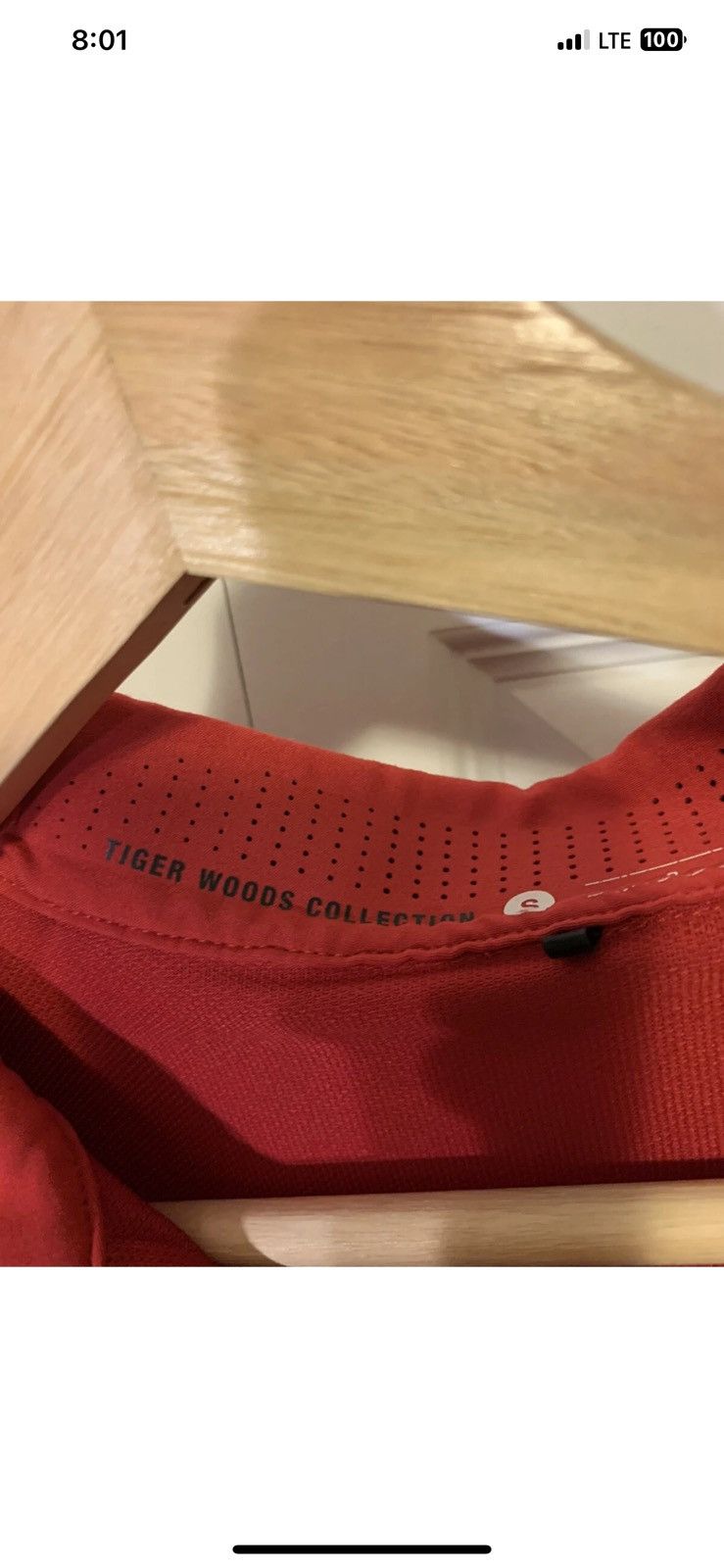 Nike × Tiger Woods Nike mens sz s polo red San Antonio Scorpions tiger woods Size US S / EU 44-46 / 1 - 2 Thumbnail