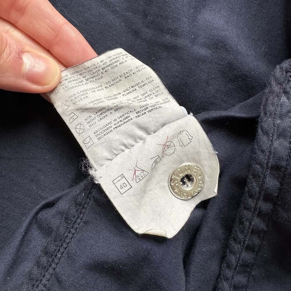 Stone Island 2002 Stone Island Raso Gommato Multi-Pocket Mask Jacket Size US L / EU 52-54 / 3 - 9 Thumbnail