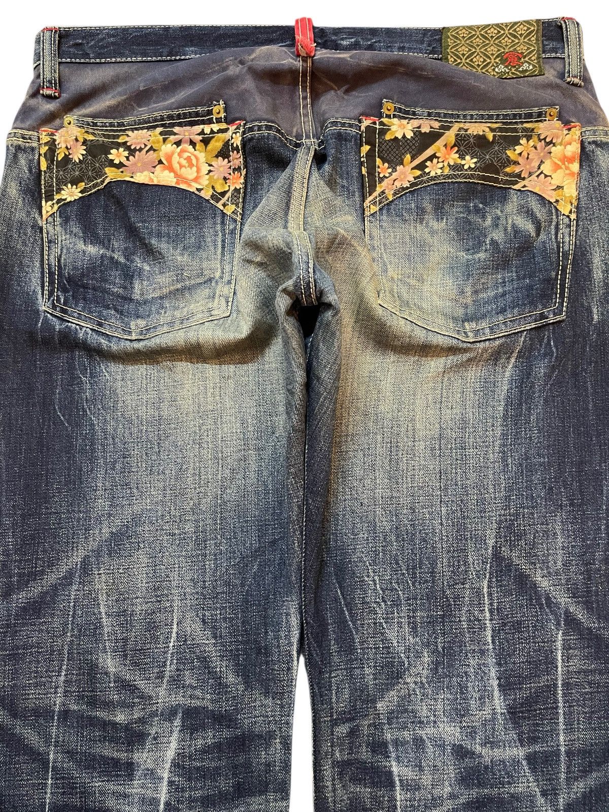 Eternal Vintage Japan Eternal Mud Thunder Wash Style Baggy Jeans Size US 36 / EU 52 - 5 Thumbnail