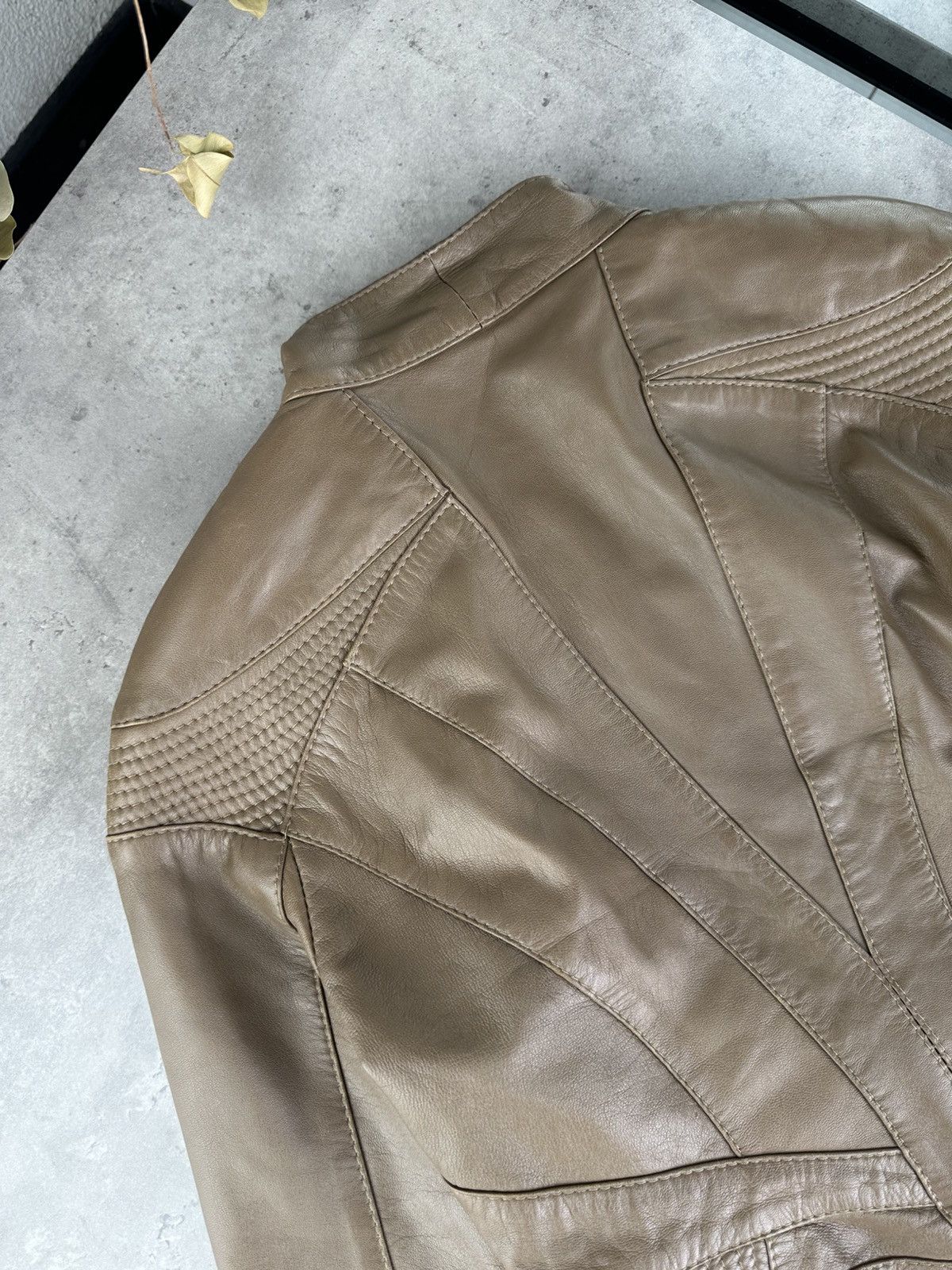 Japanese Brand Vintage Leather Jacket Size S / US 4 / IT 40 - 11 Thumbnail