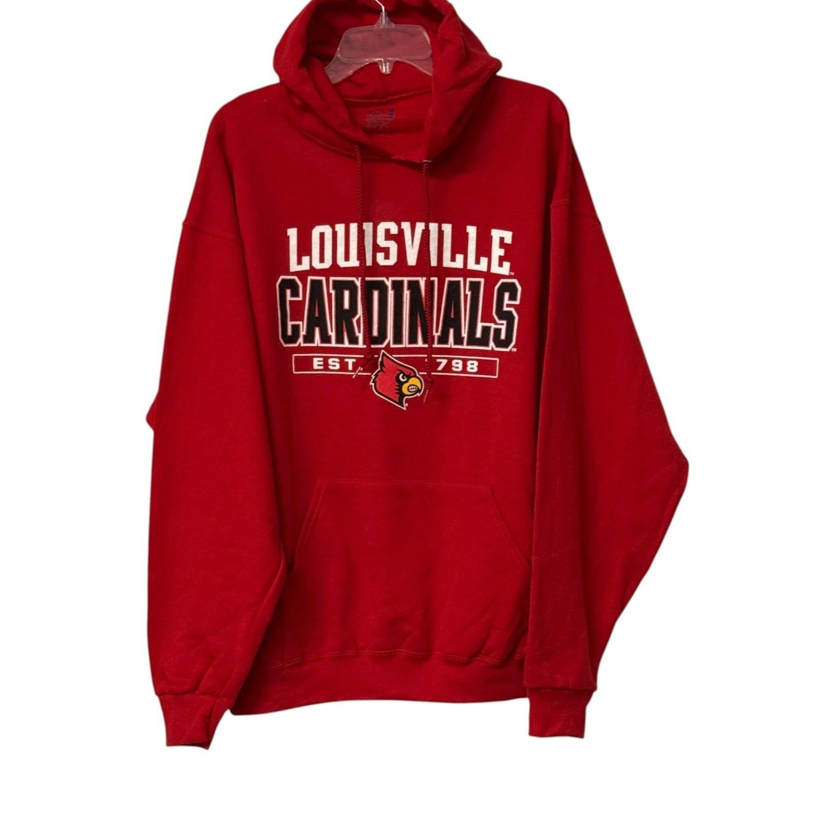 Fruit Of The Loom Louisville Cardinals Cards Fruit of the Loom Hoodie X-Large Size US XL / EU 56 / 4 - 1 Thumbnail