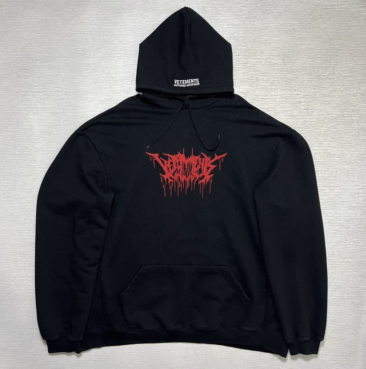 Vetements Vetements - F/W 18 - Metal Tour Hoodie Size US L / EU 52-54 / 3 - 2 Thumbnail